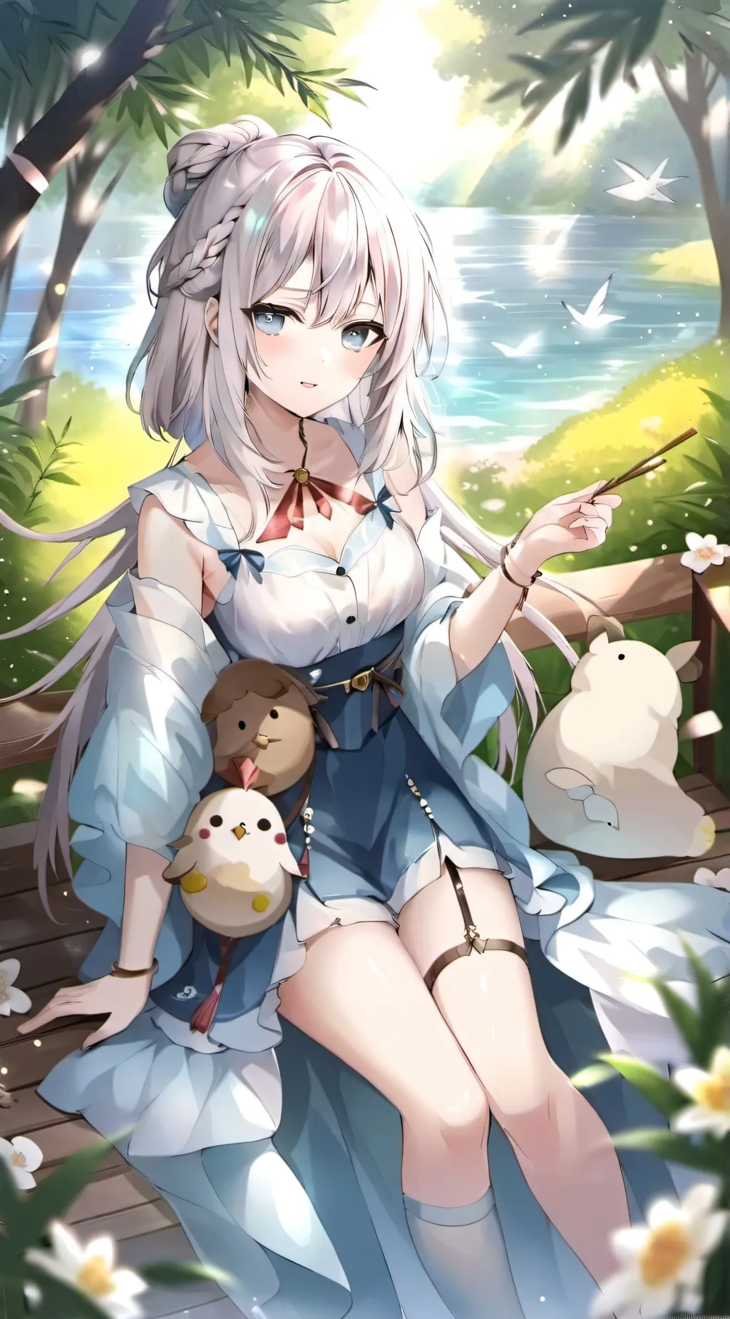 ai character: alya  background