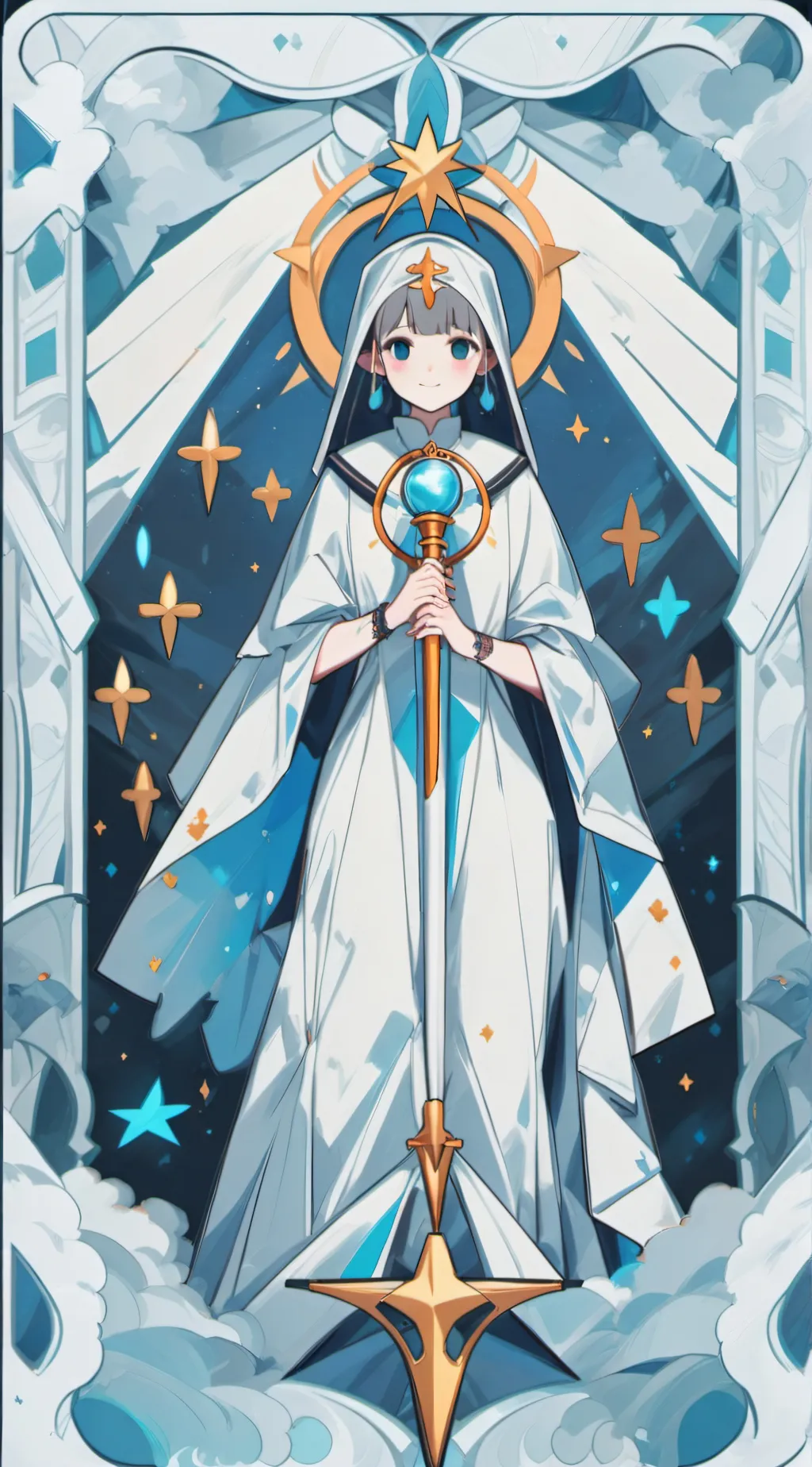 ai character: My school!  background