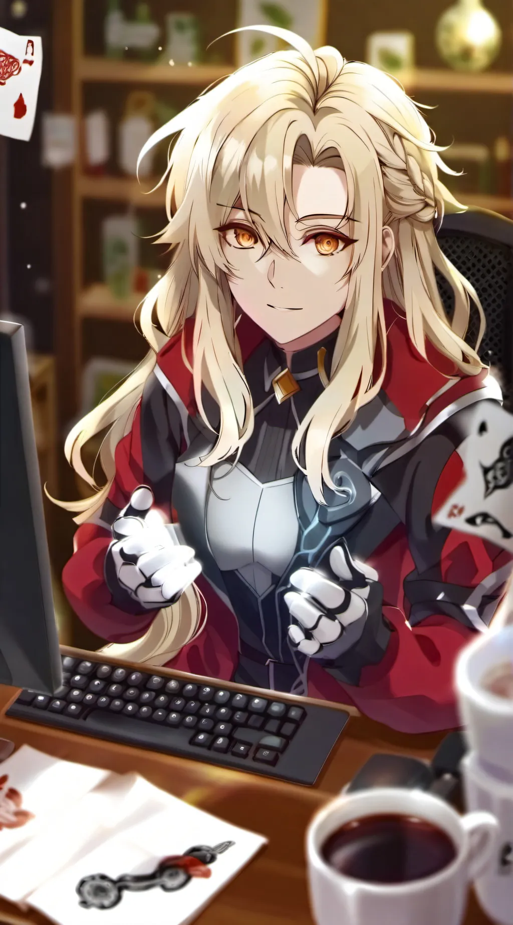 ai character: Ciara background