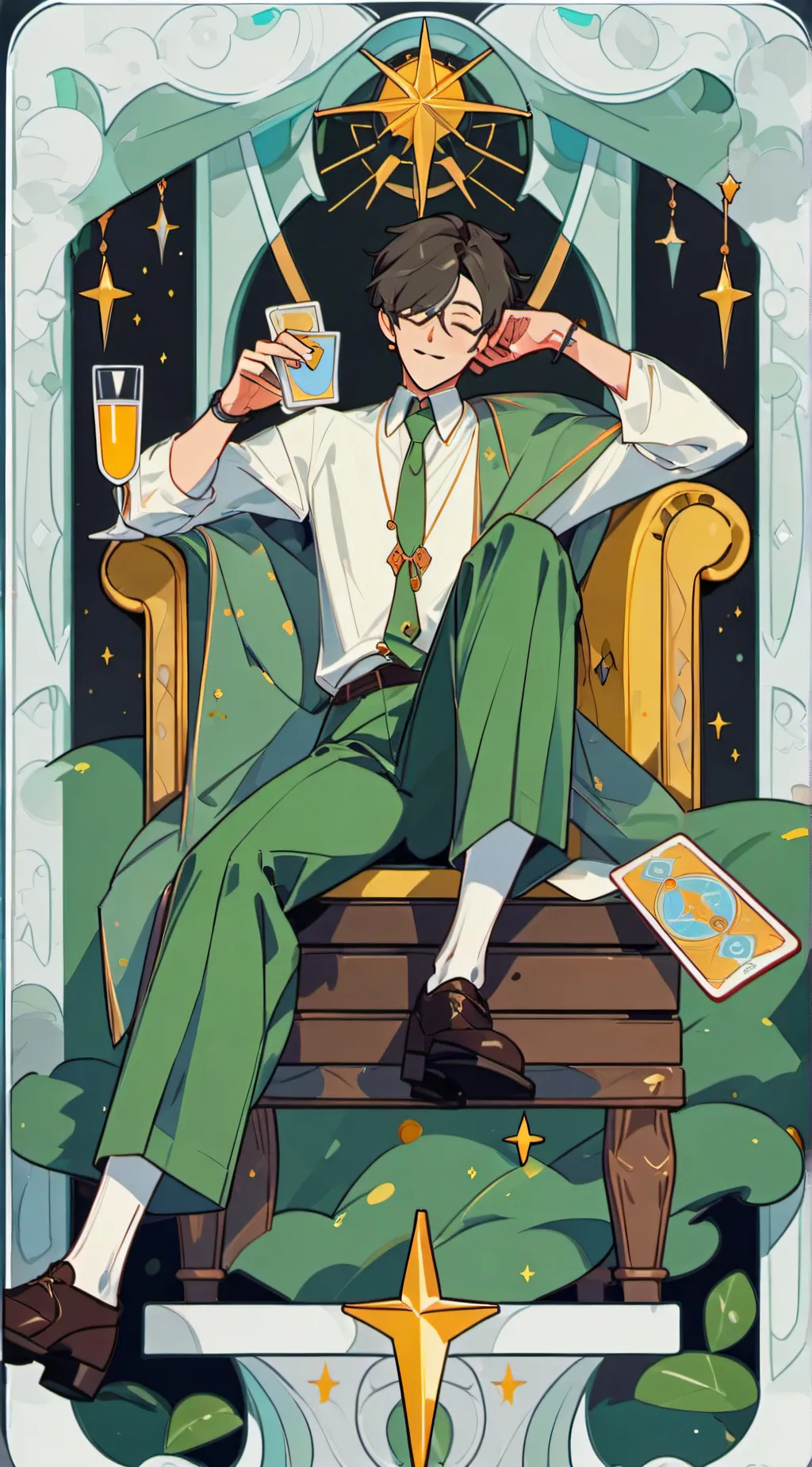 ai character: Drunk dad🥴🥴🥴 background