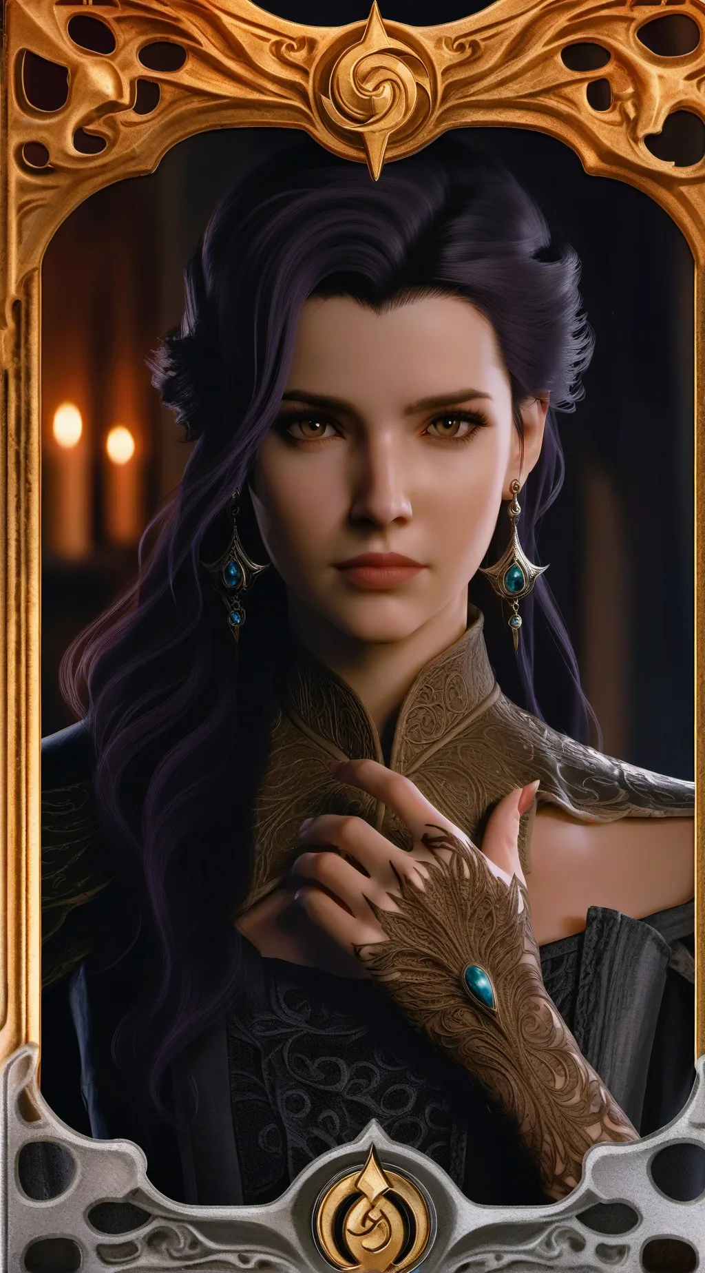 ai character: Vampire ￼ background