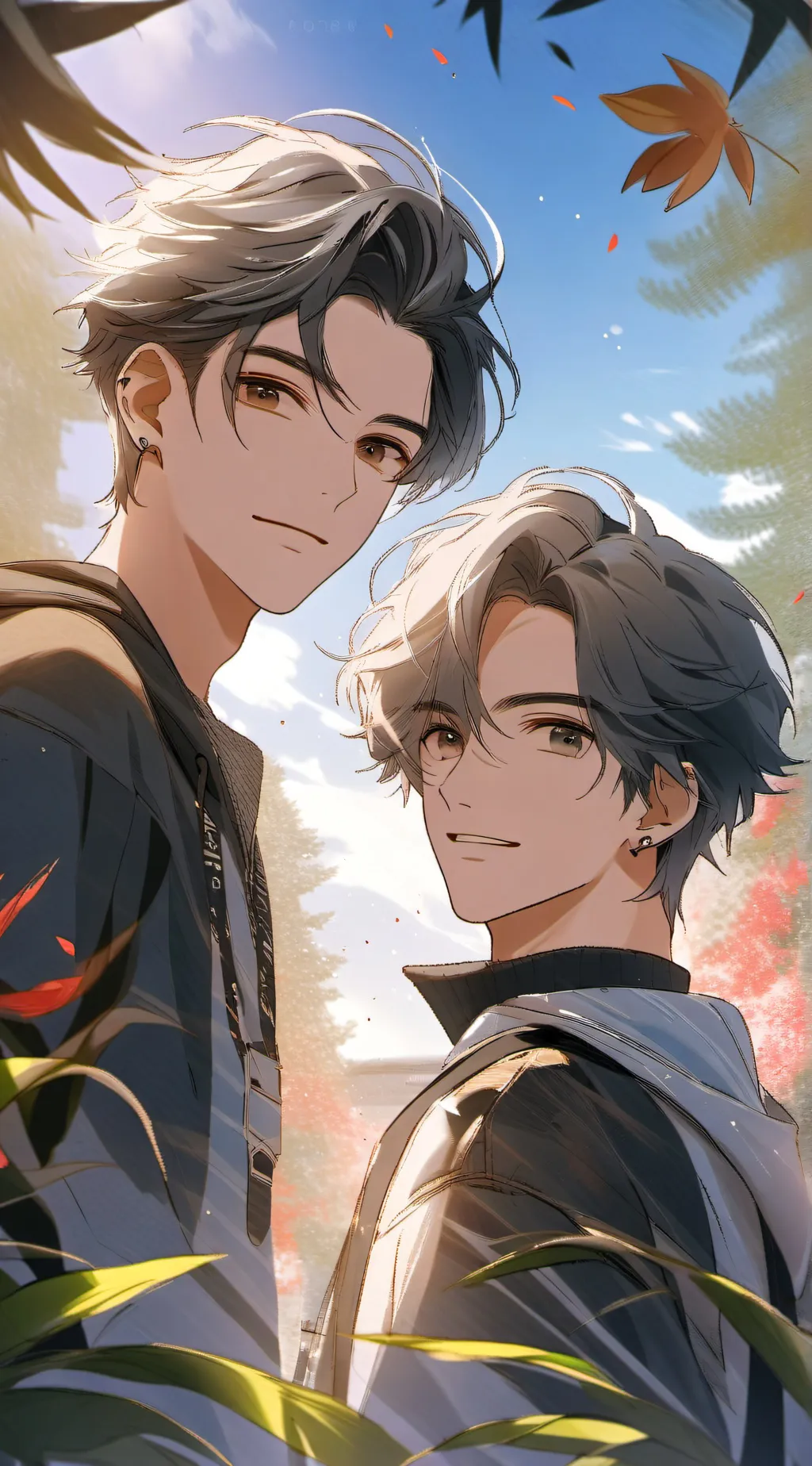 ai character: ★James & Levi ★ background