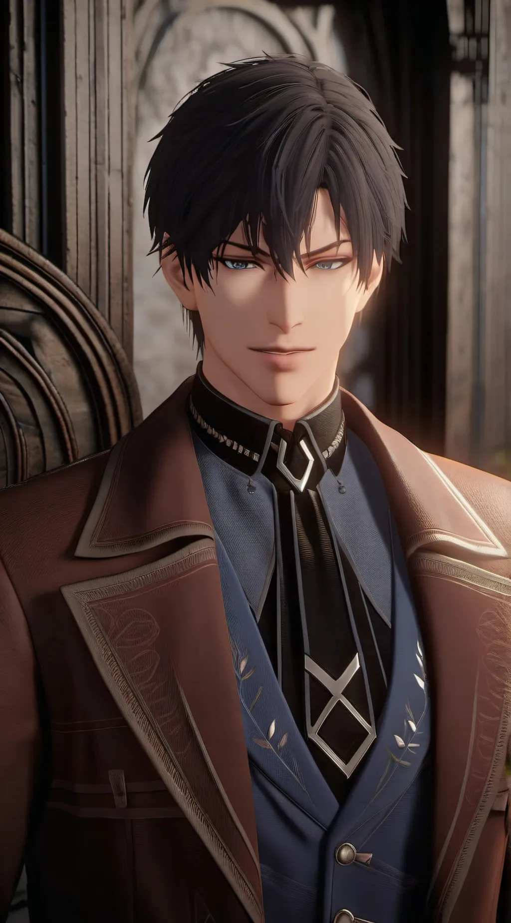 ai character: Raven background
