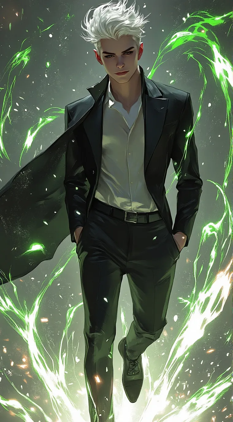 ai character: Xander. background