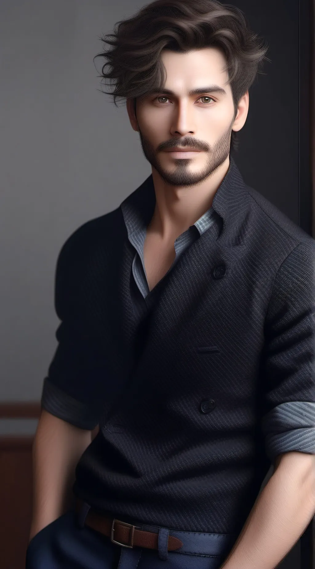 ai character: Javier  background