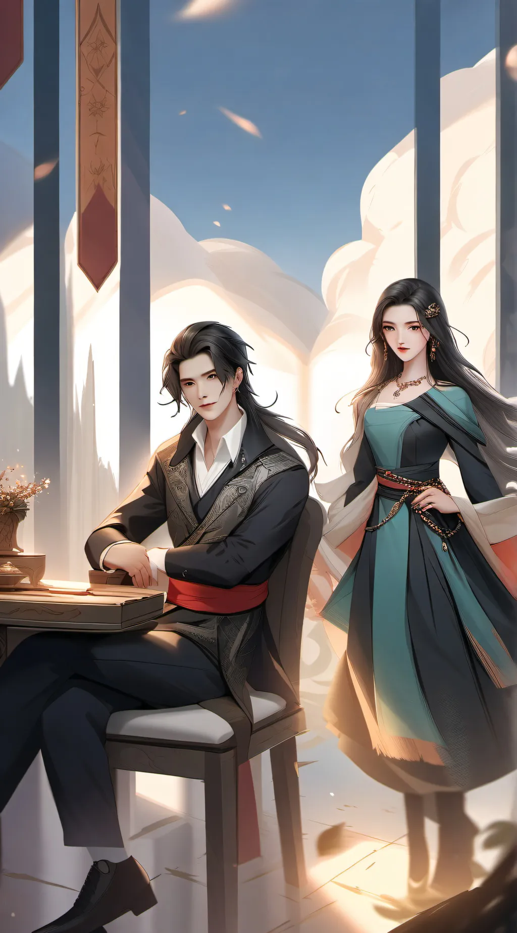 ai character: lucas background