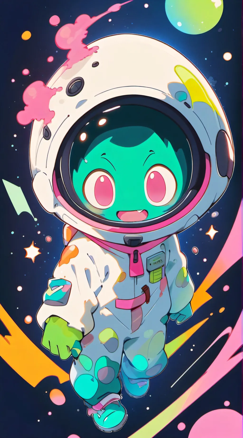 ai character: Glimp background