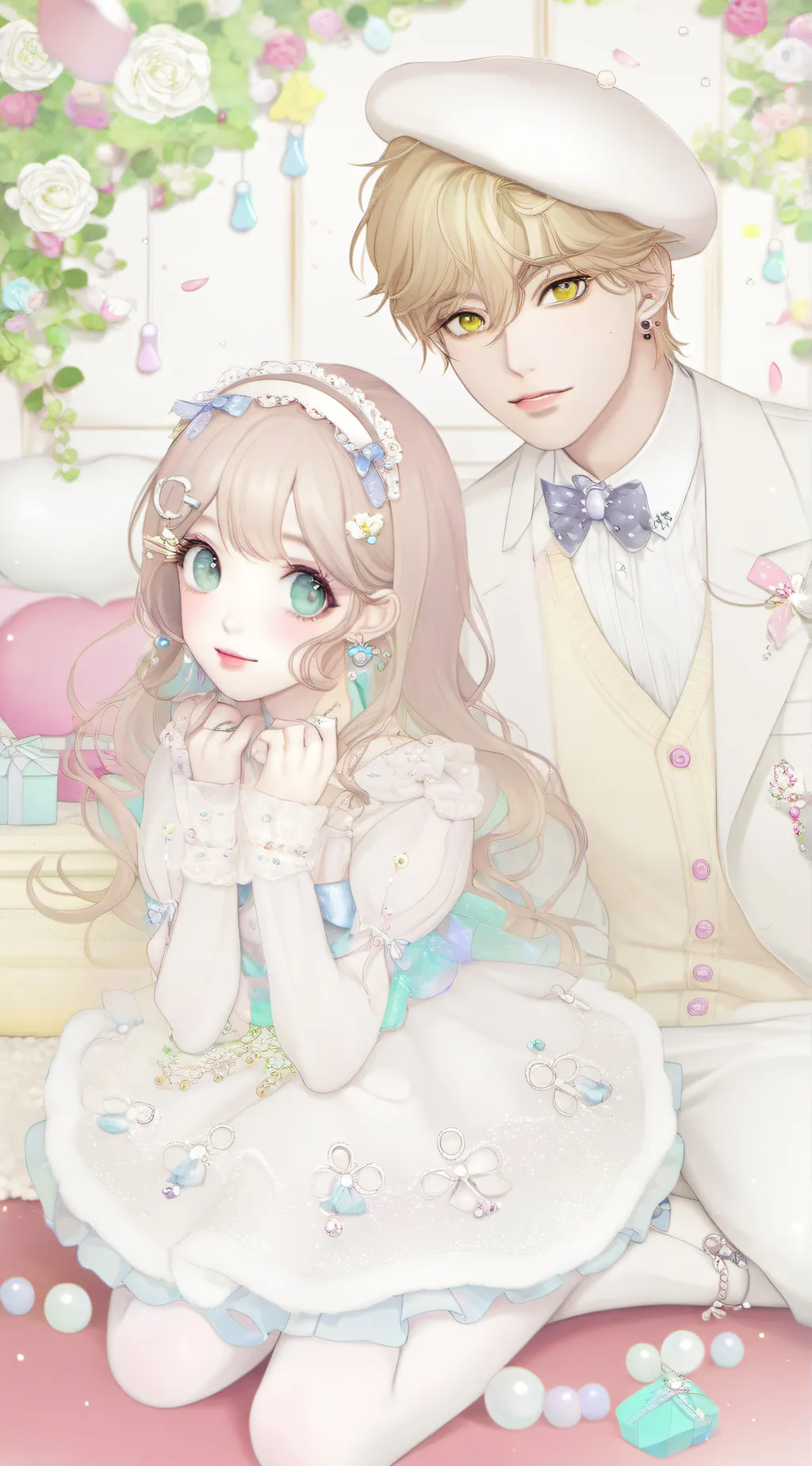 ai character: mark and serena background