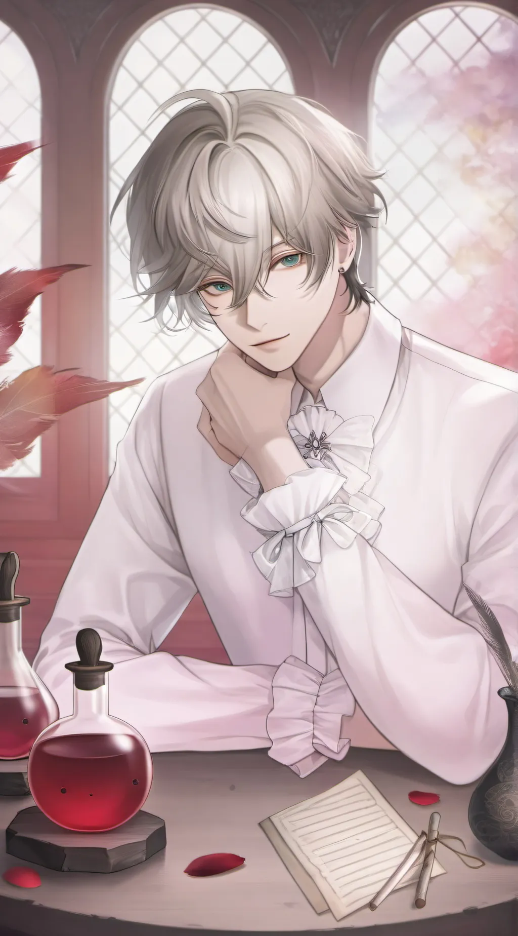 ai character: Damian background