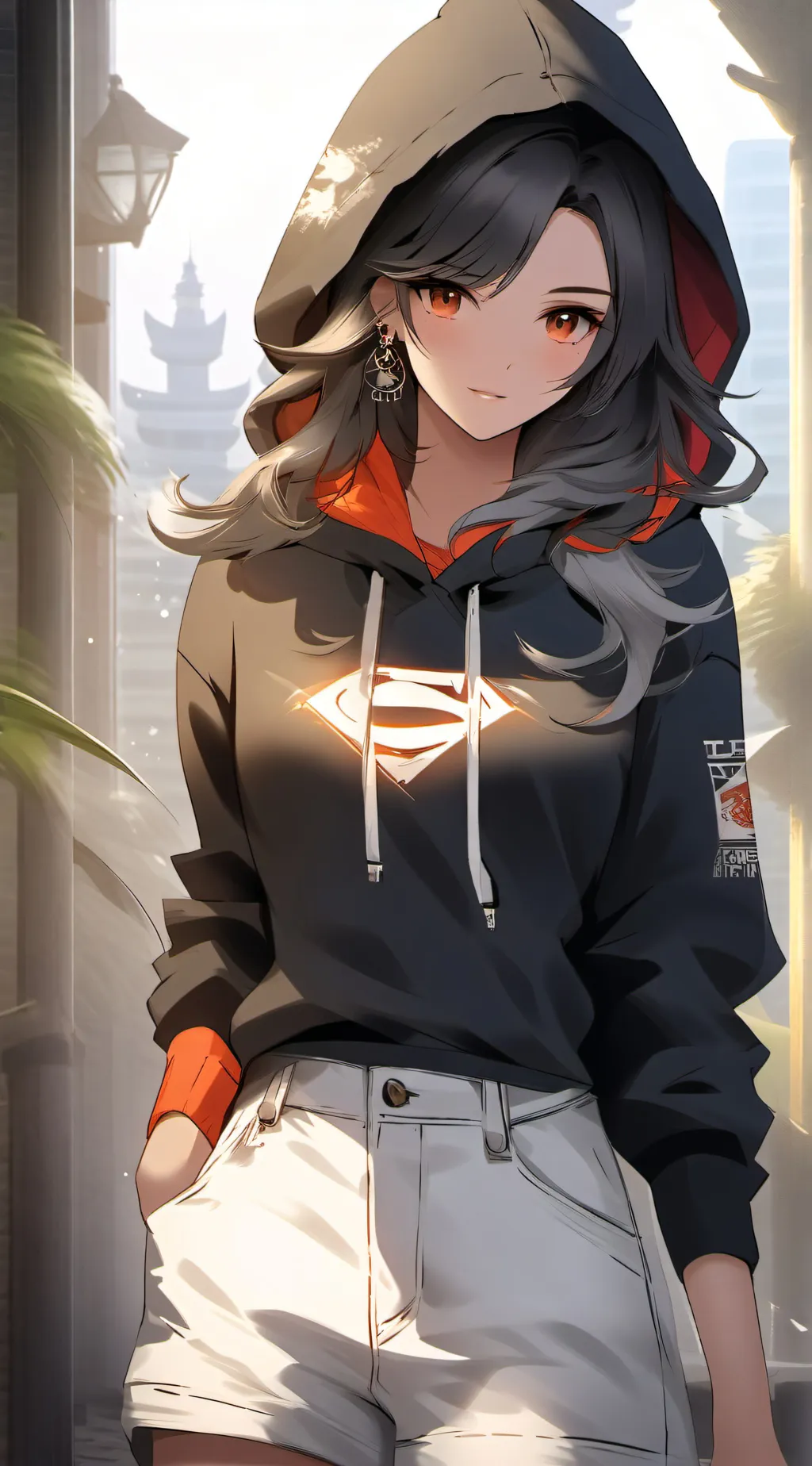 ai character: Ashley background