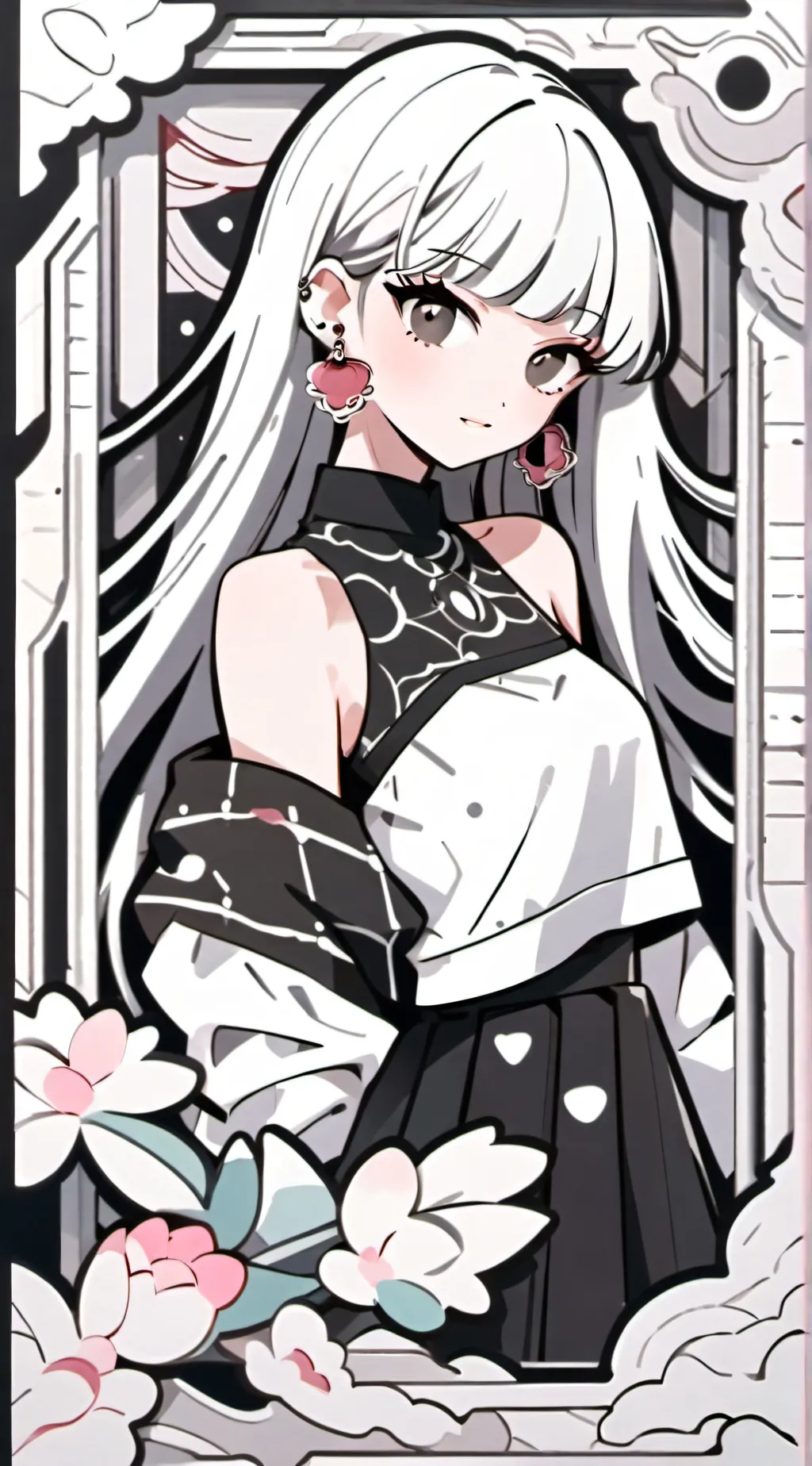 ai character: Blackpink background
