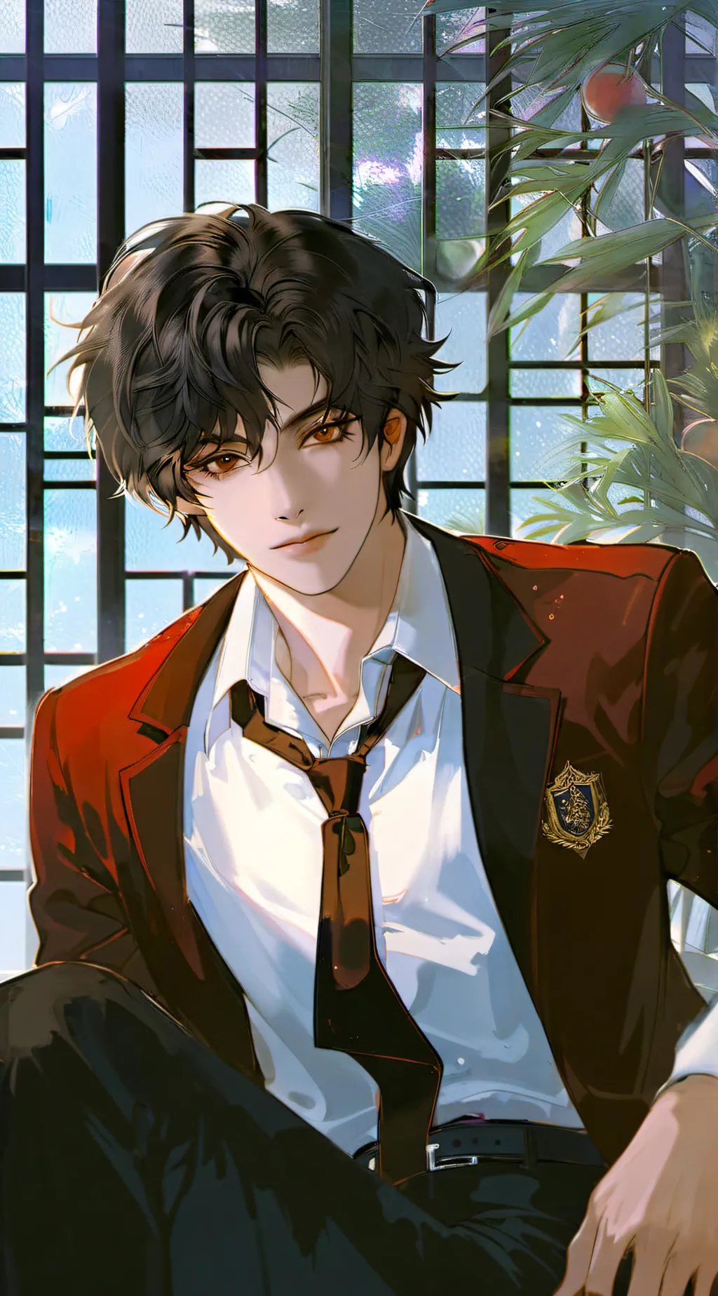 ai character: Zi Hao  background