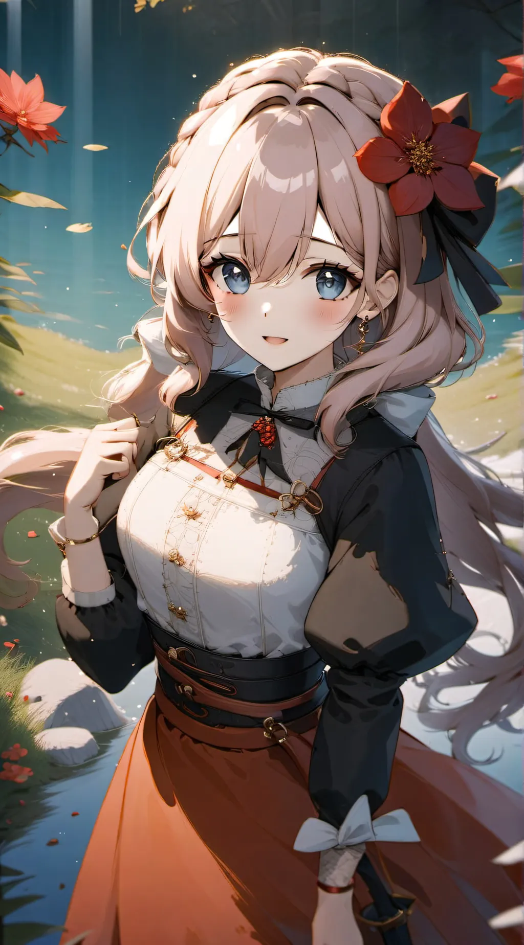 ai character: Mika  background