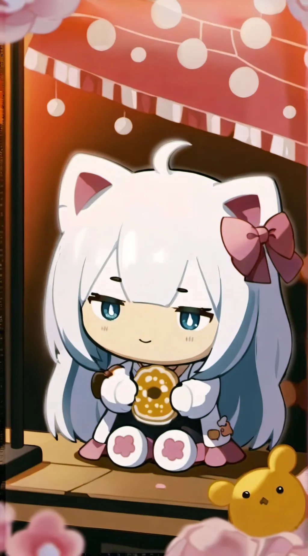 ai character: sanrio background