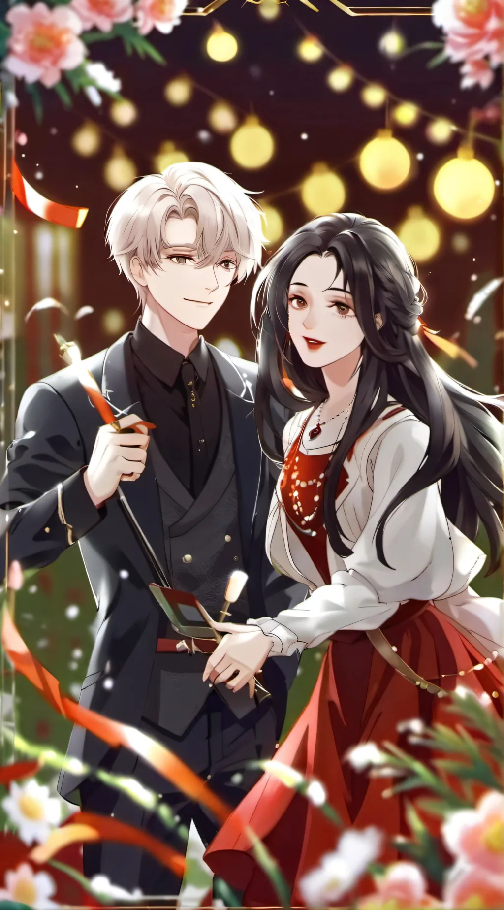 ai character: 🖤Baku bodyguard 💜 background