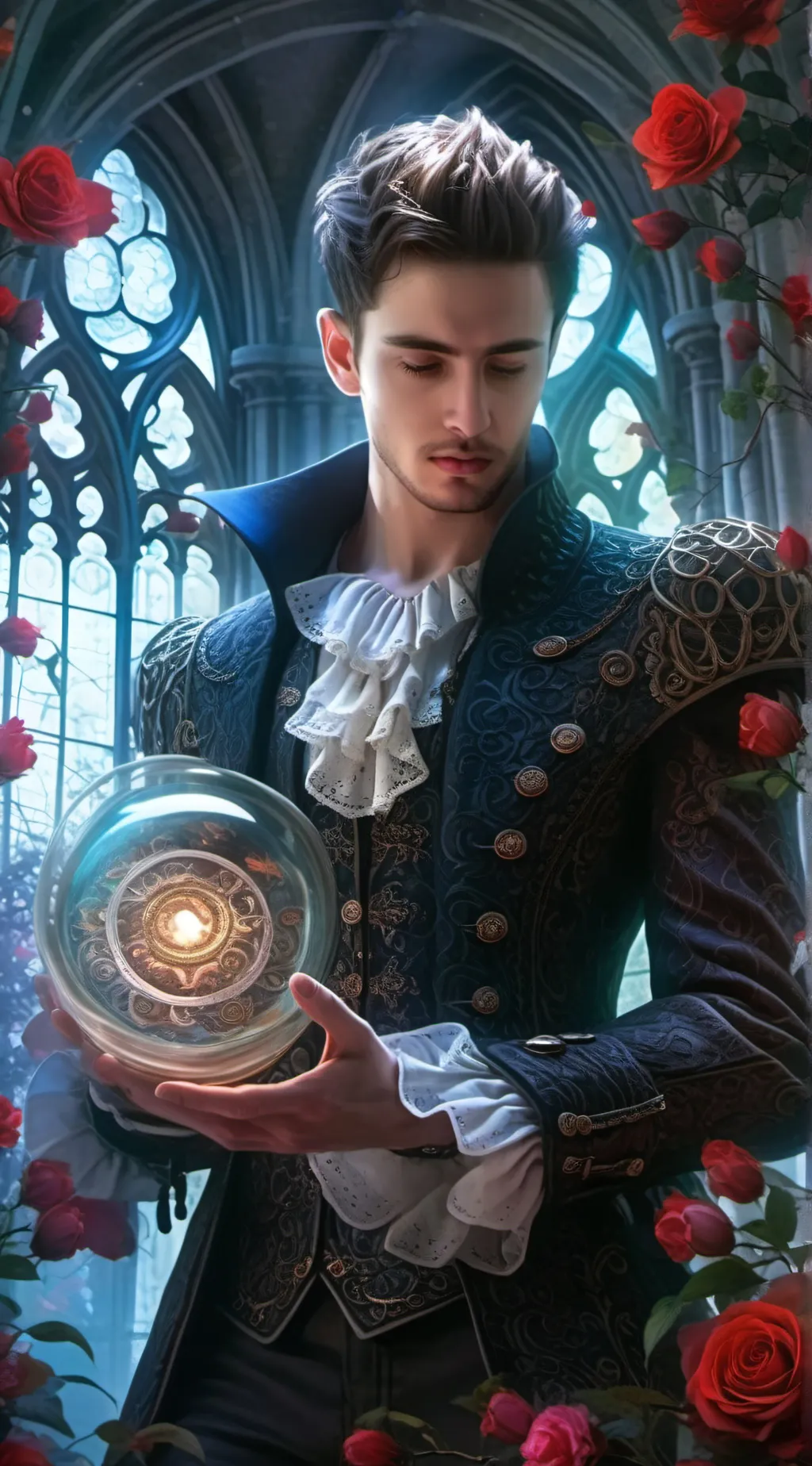 ai character: Aaron background