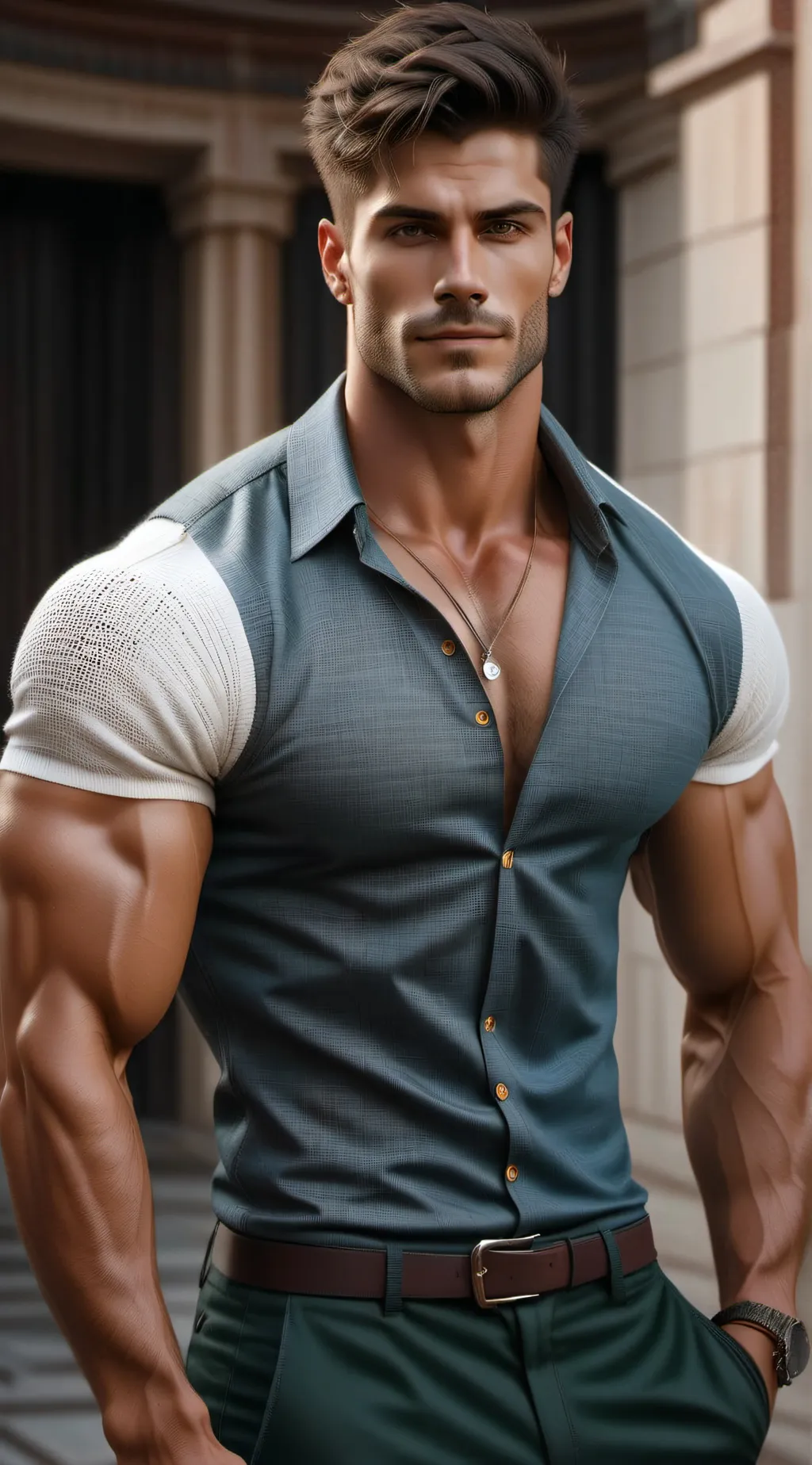 ai character: Harry background