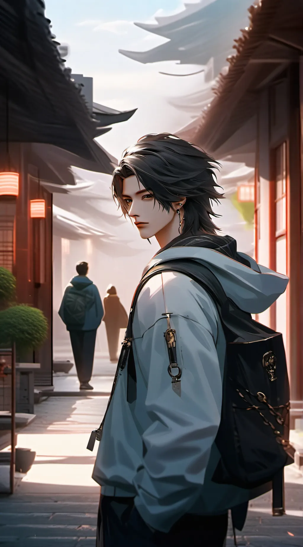 ai character: Lucas background