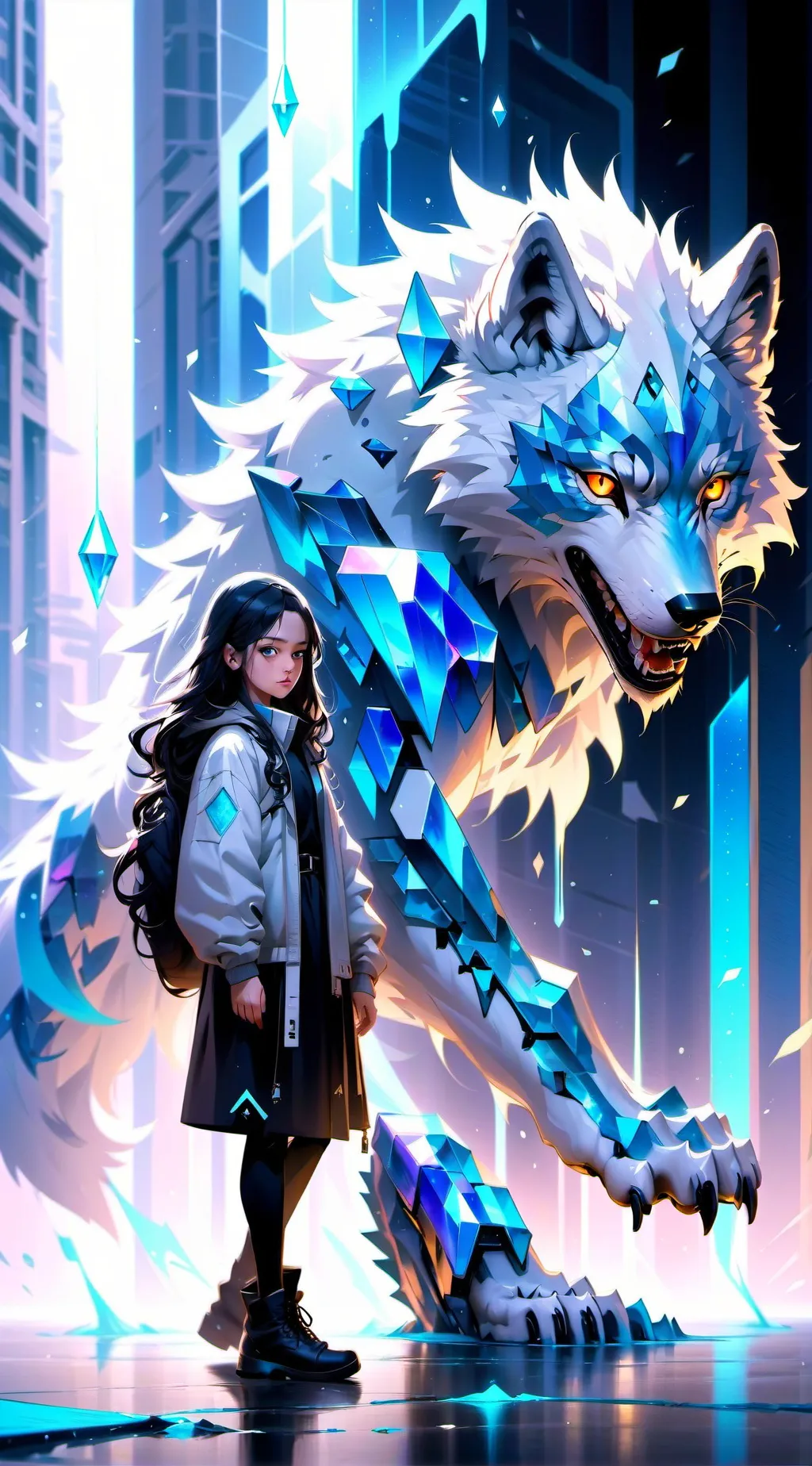 ai character: Lucy background