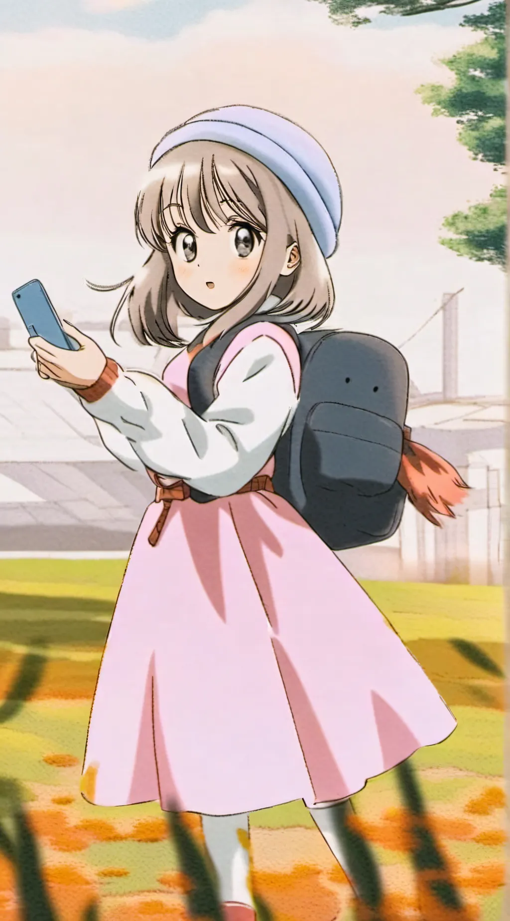 ai character: °maoni yurino° background