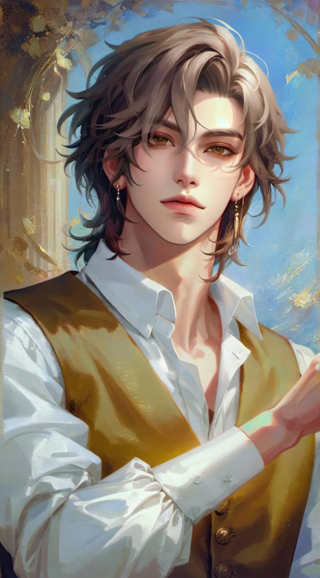 ai character: Raphael background