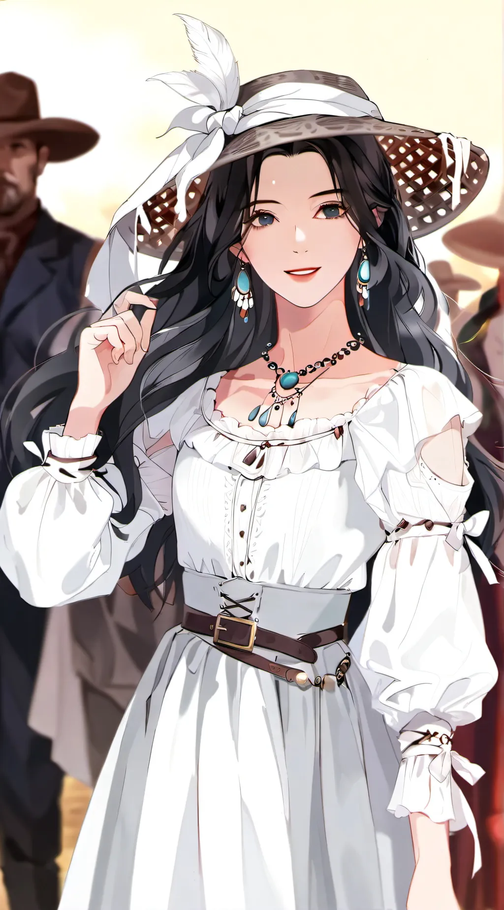 ai character: Elesha Rogswort background