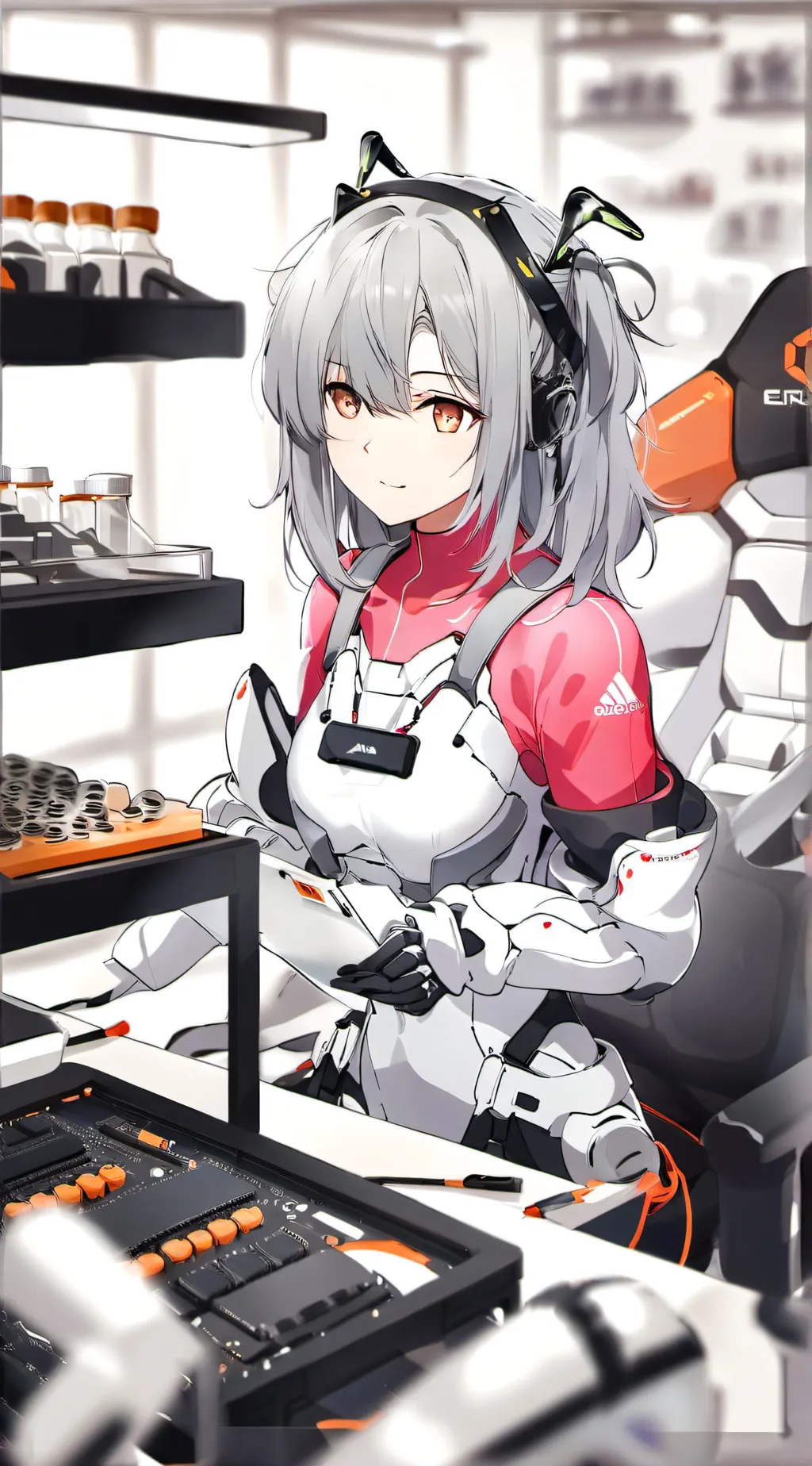 ai character: Luna background