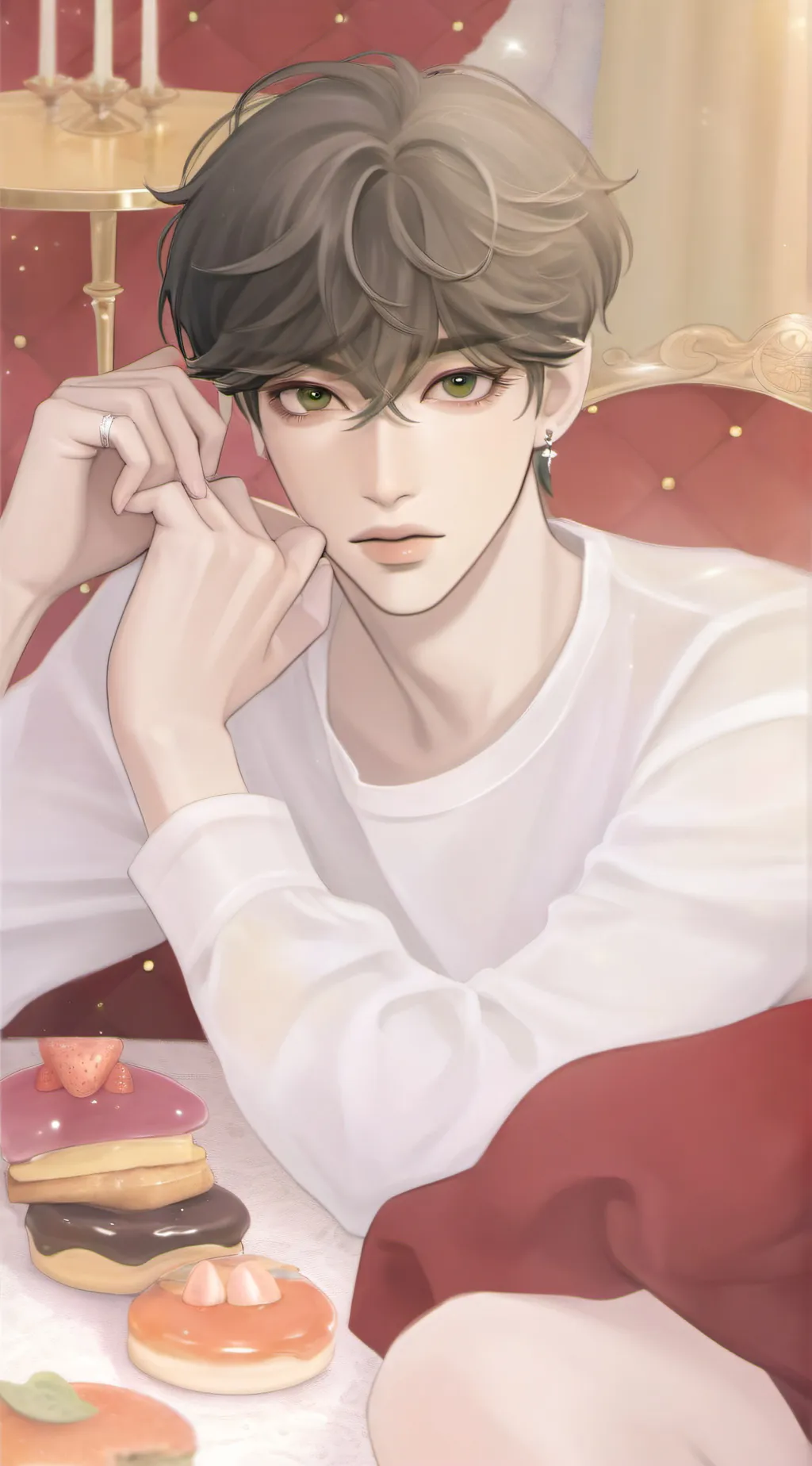 ai character: Peter  background