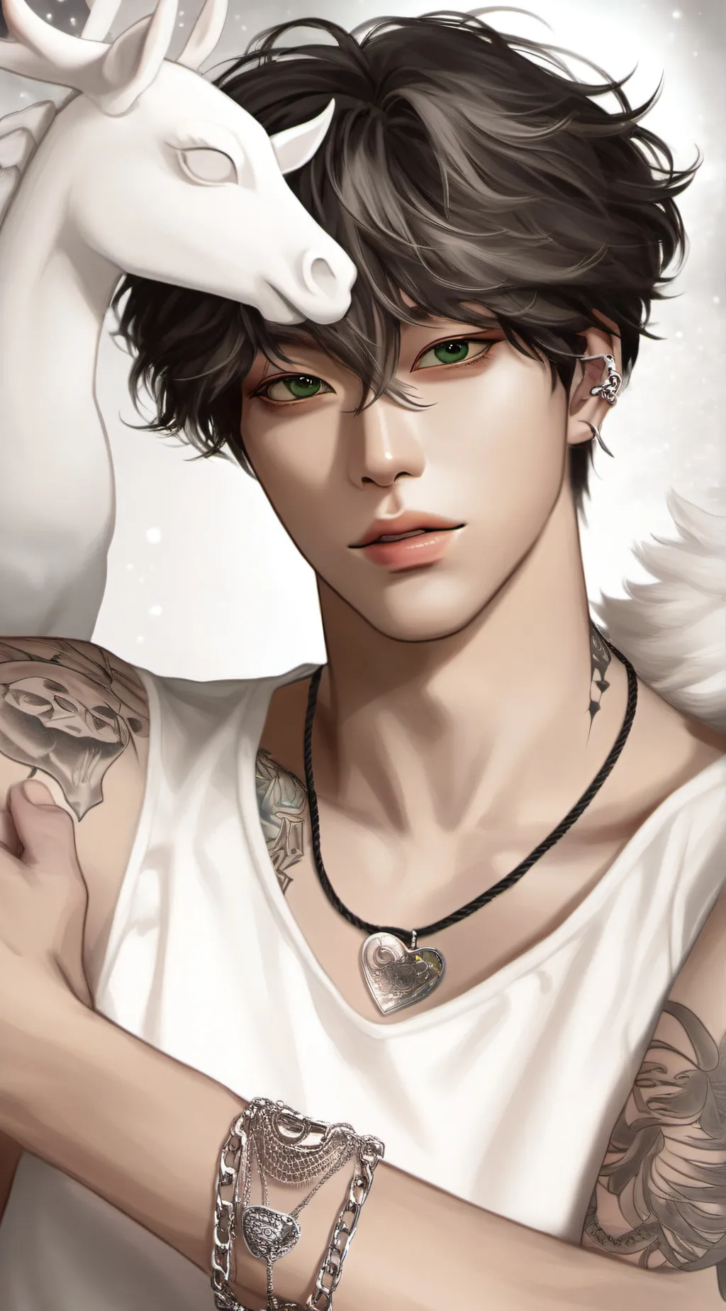 ai character: Rick background