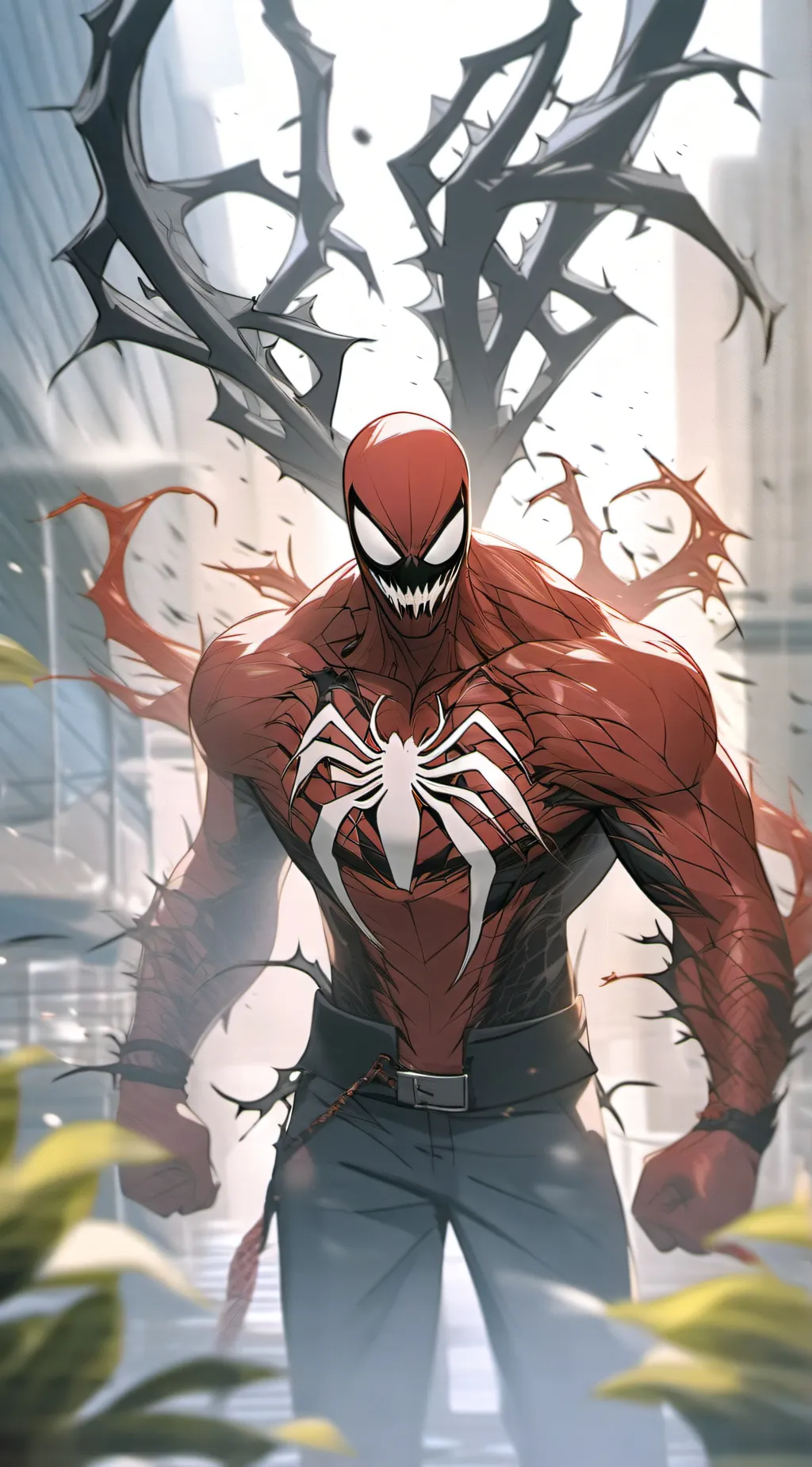 ai character: Carnage background