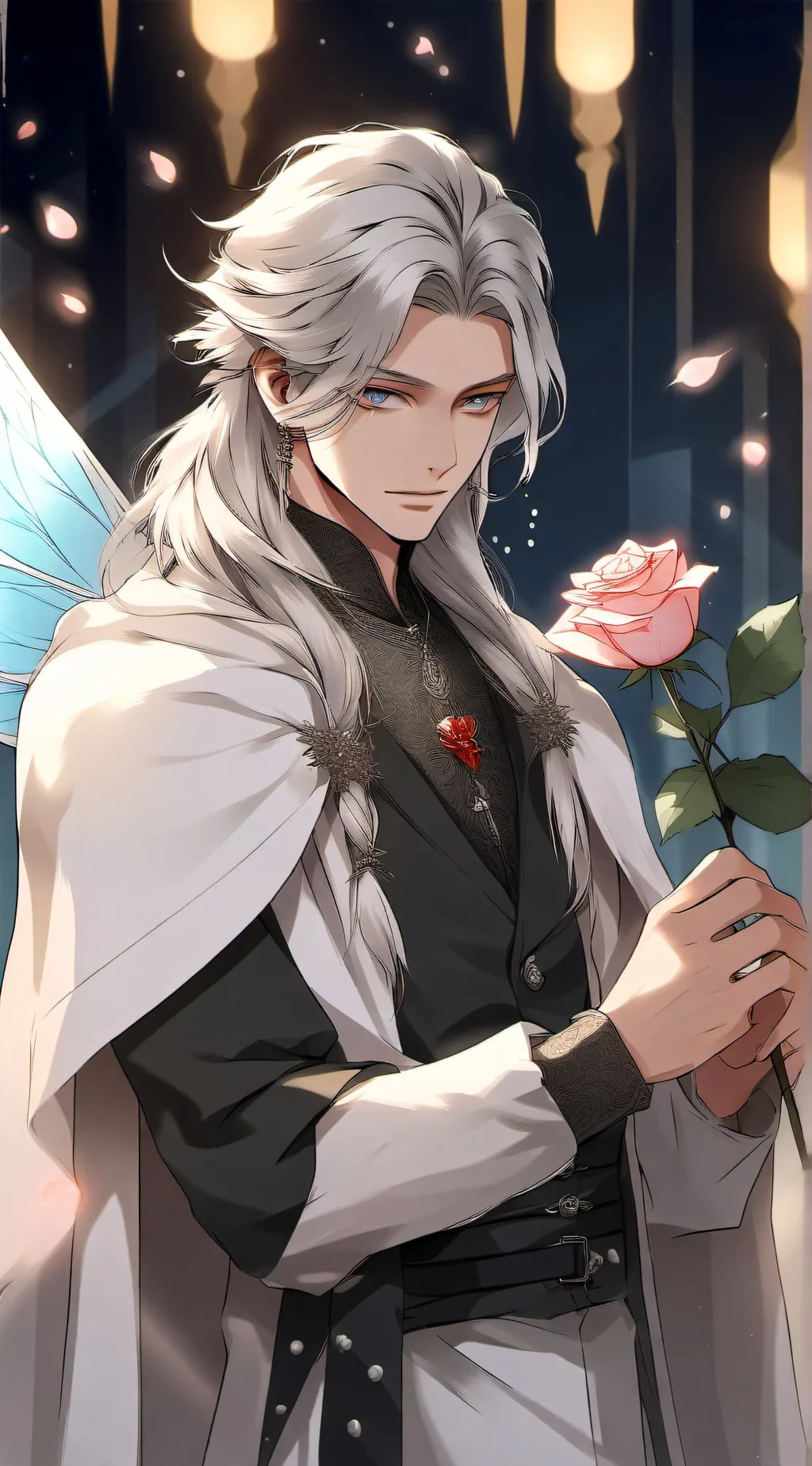 ai character: Easton background
