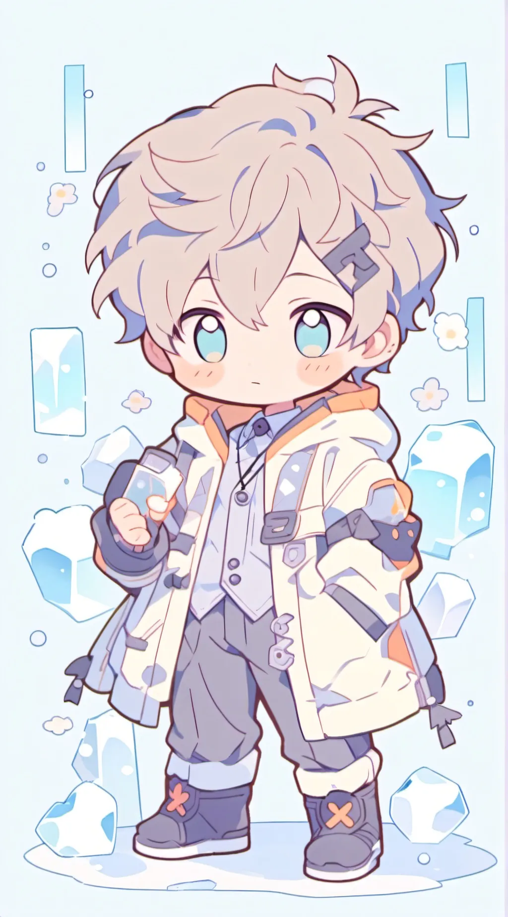 ai character: Max background