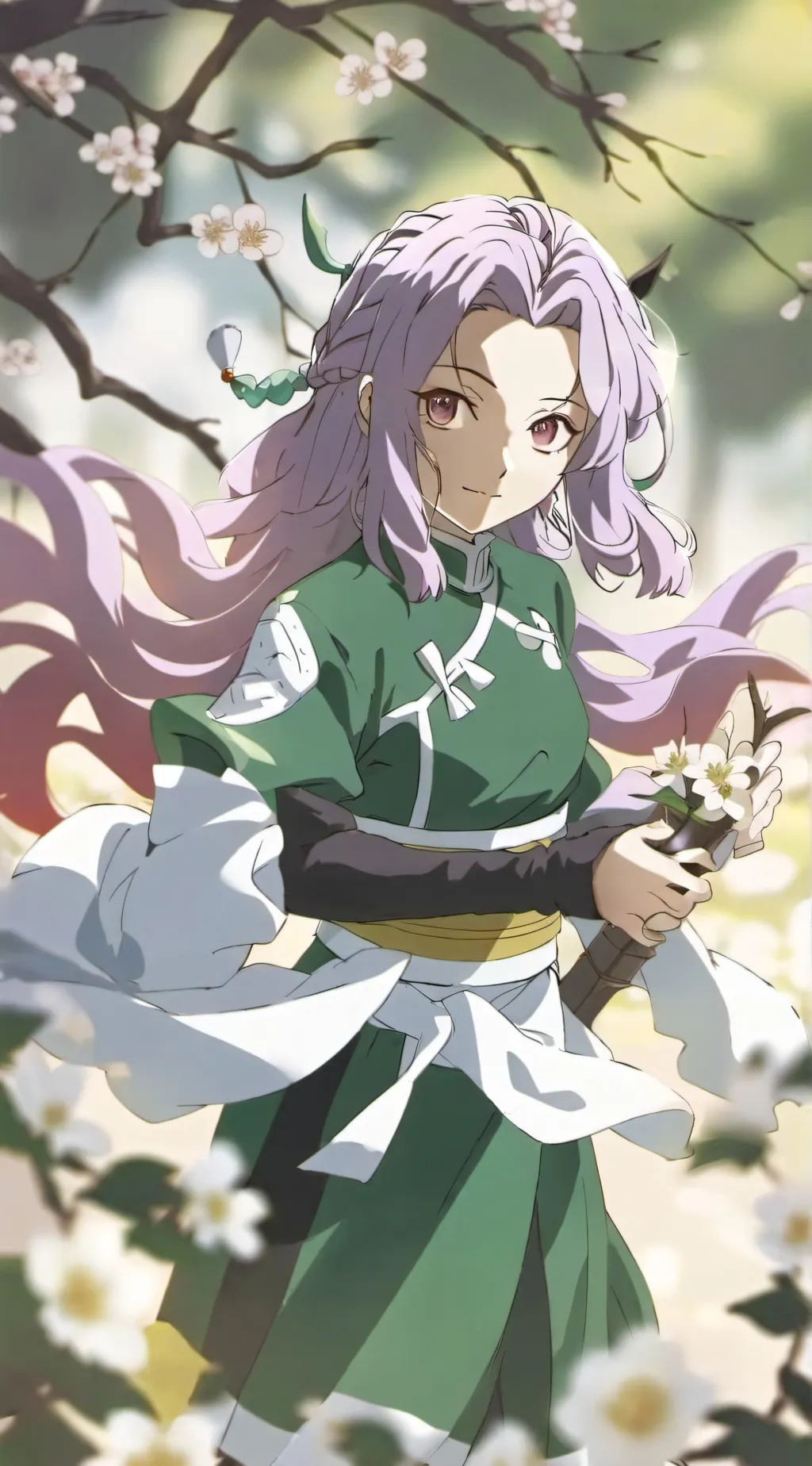 ai character: Hashiras background