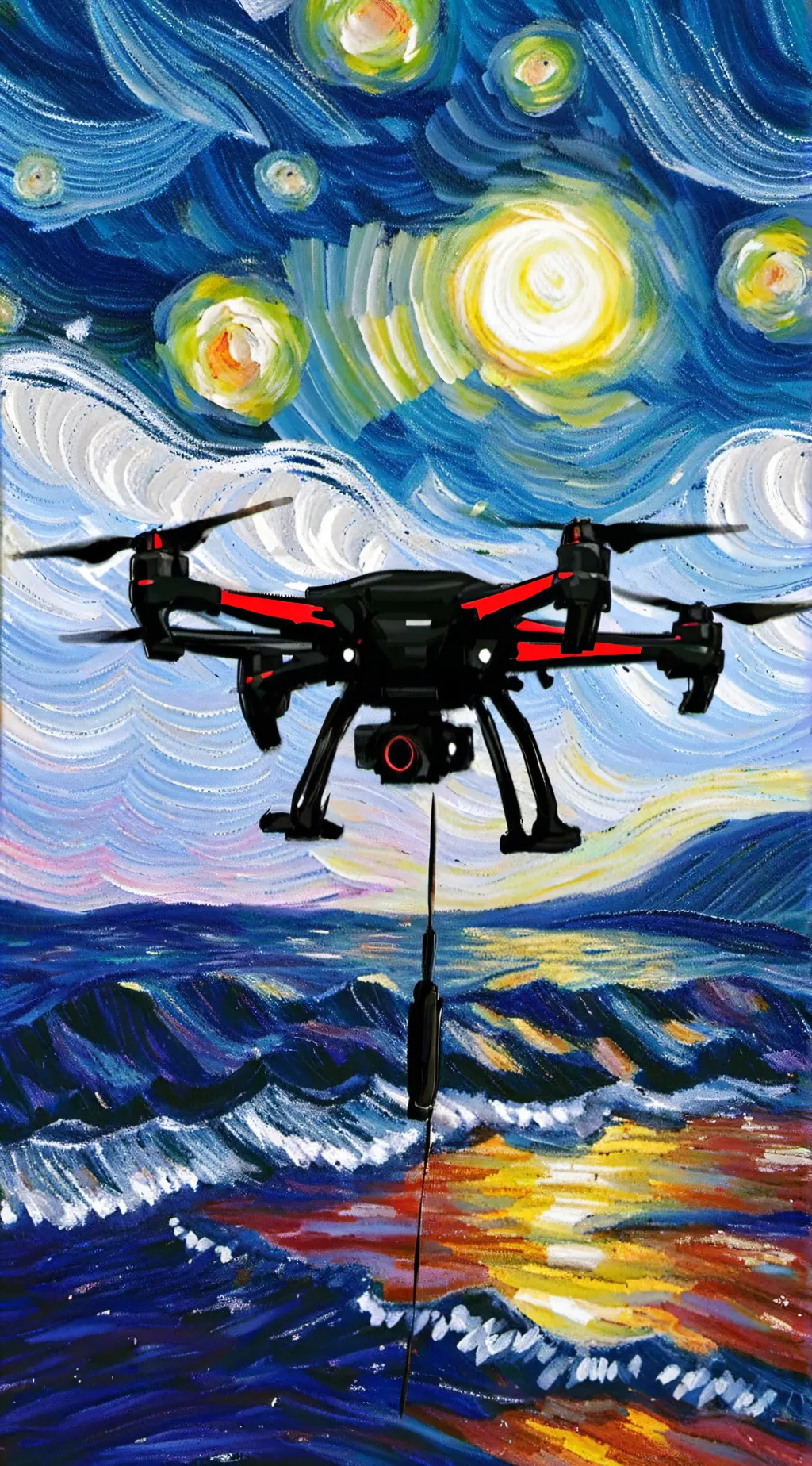 ai character: Murder drones background