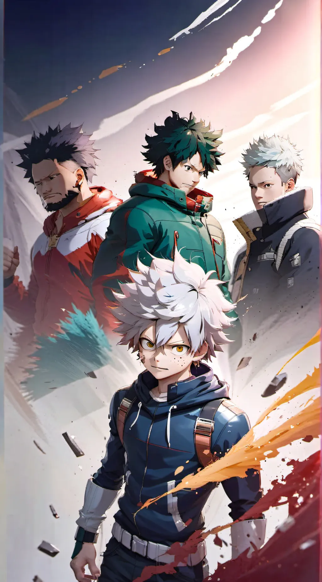 ai character: mha  background