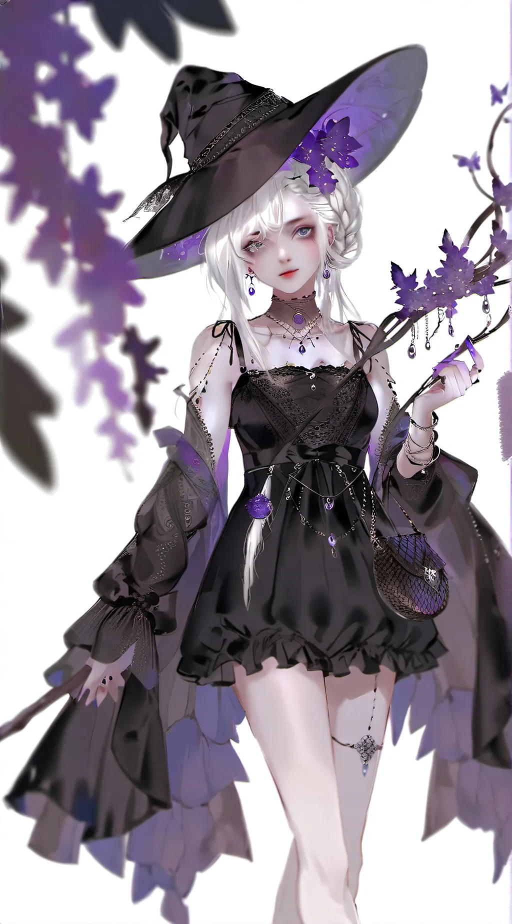 ai character: mha witch background