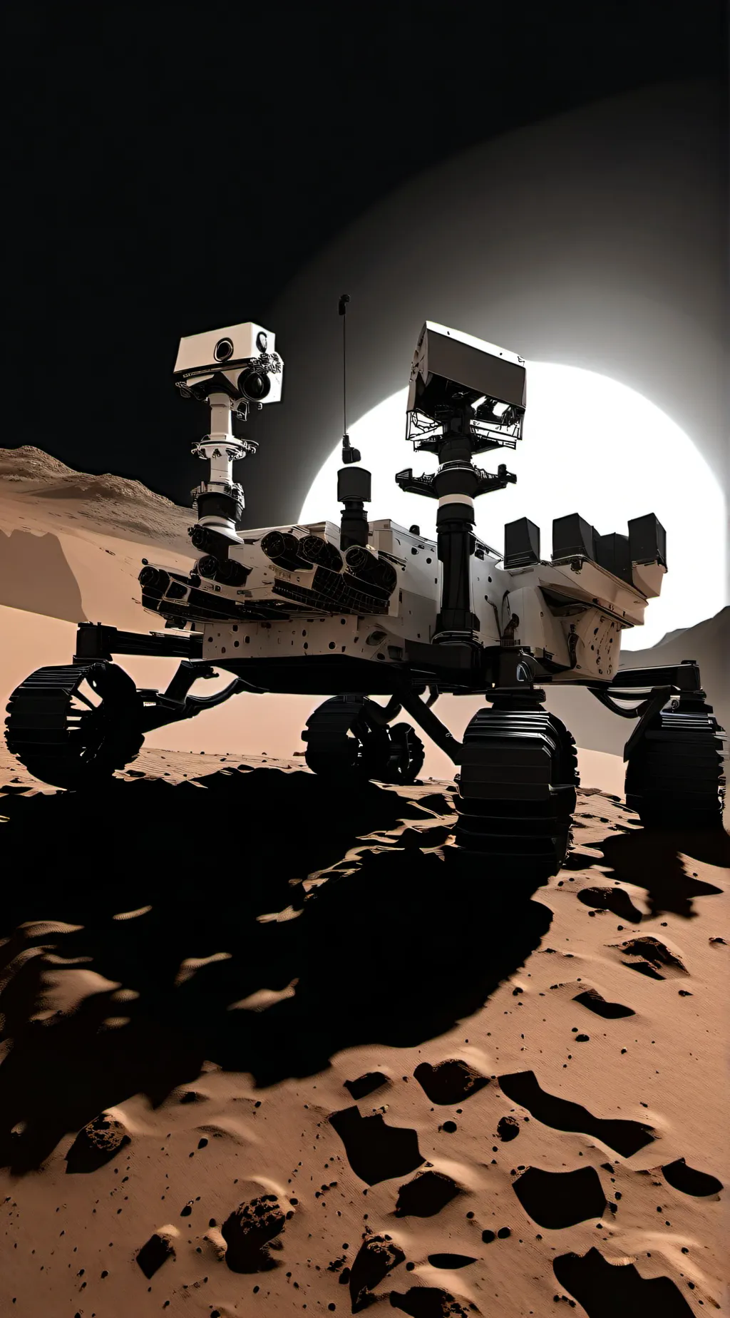ai character: curiosity rover background