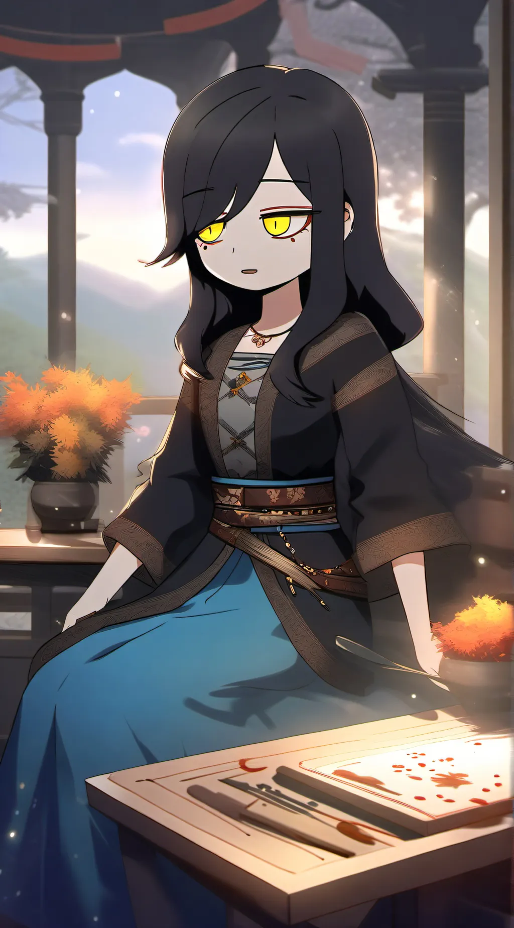 ai character: Nemu background