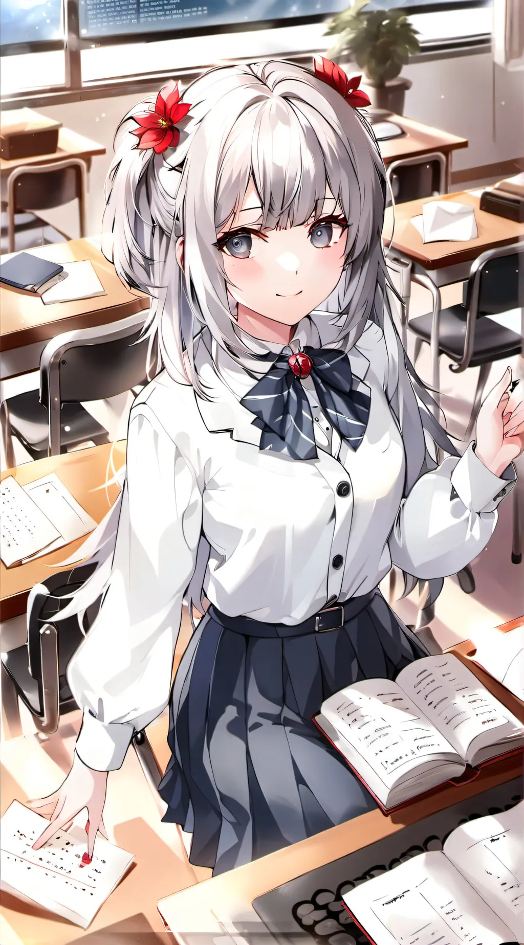 ai character: Aria background