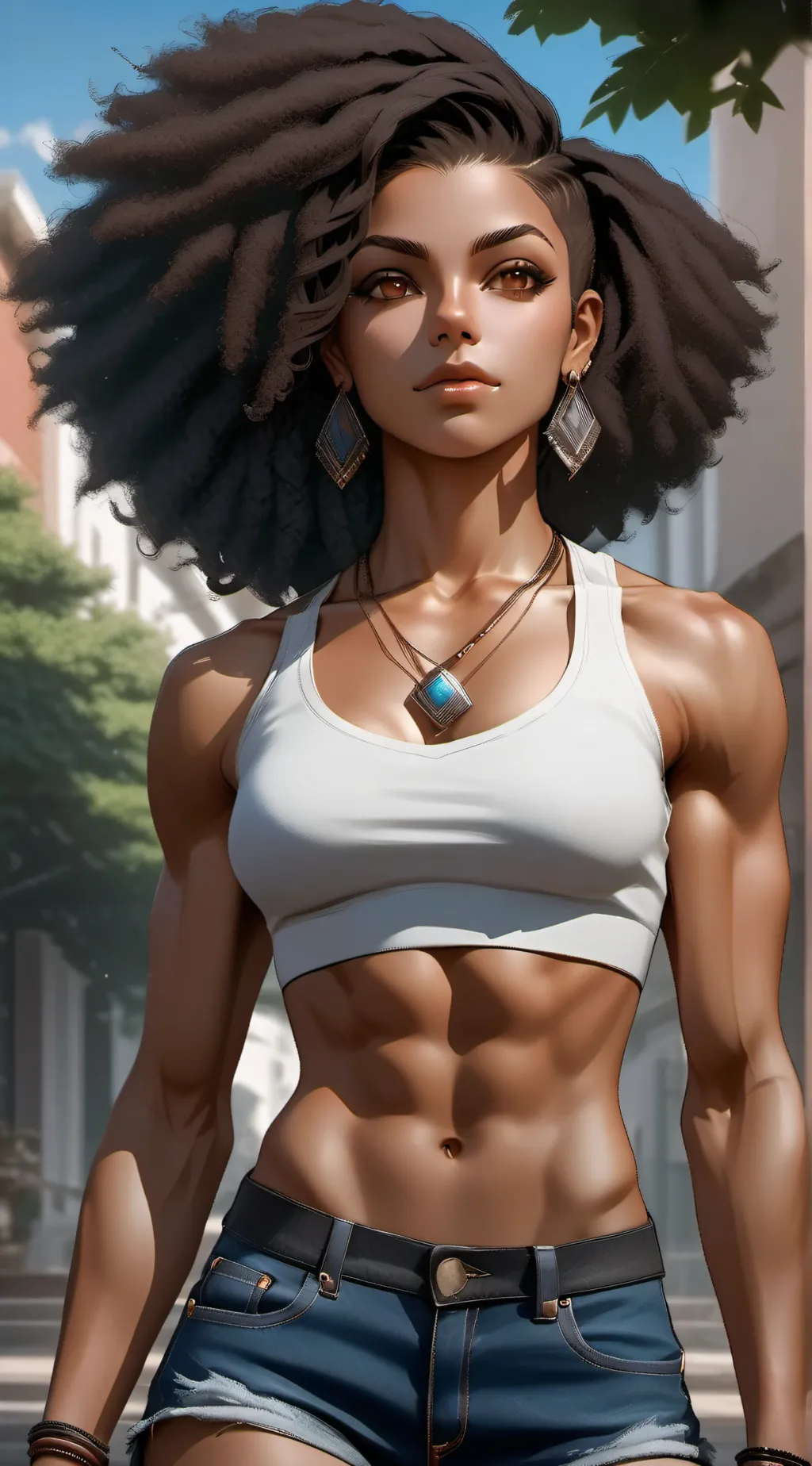 ai character: Raven background