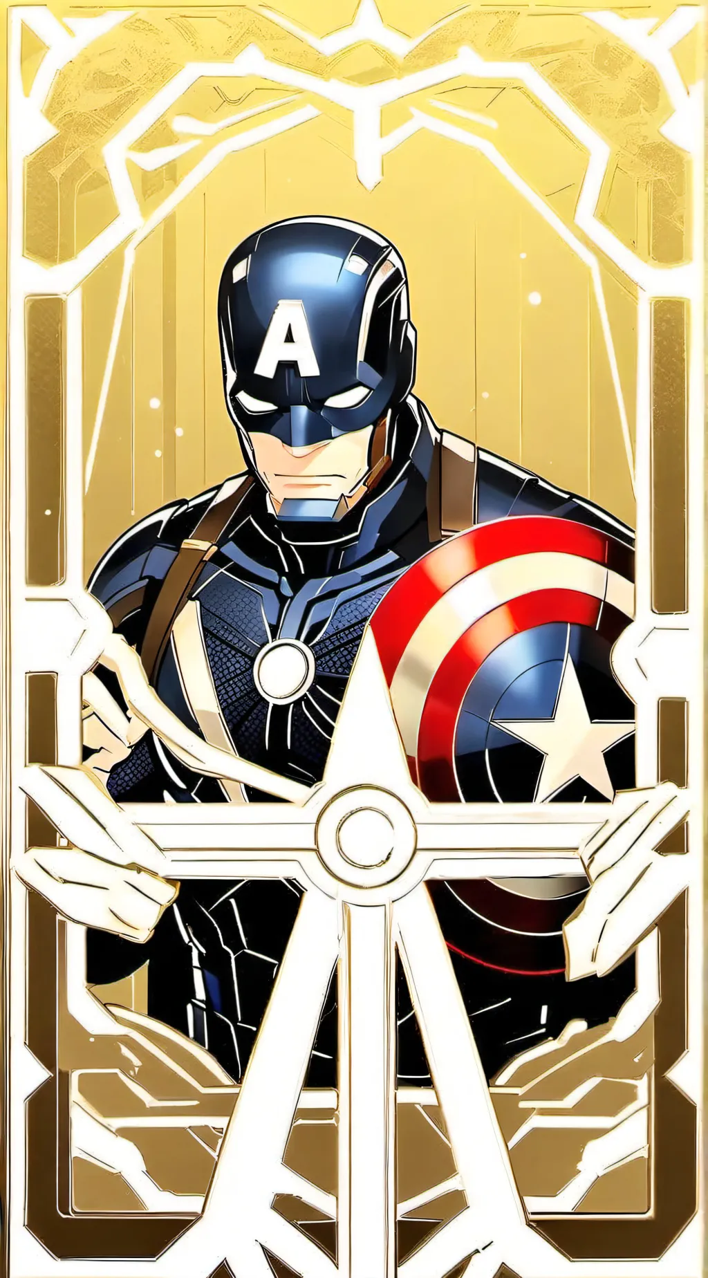 ai character: Avengers/with Loki background