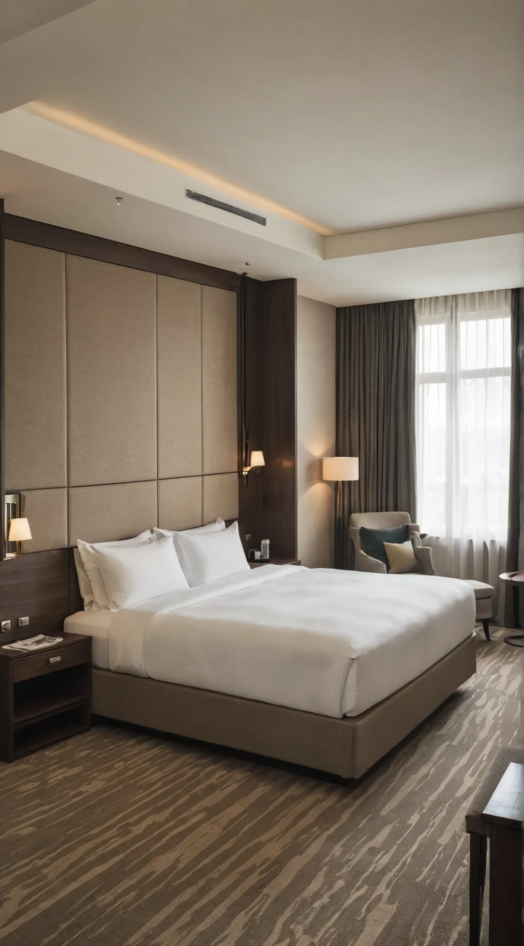ai character: Transform Hotel background