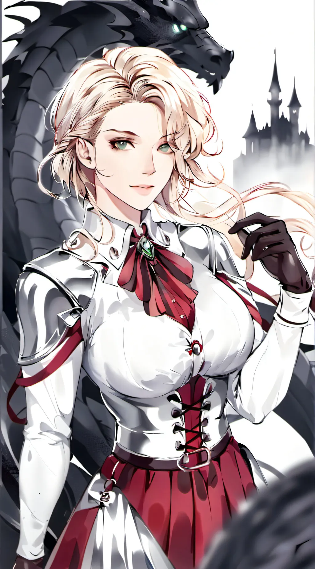 ai character: queen laura background
