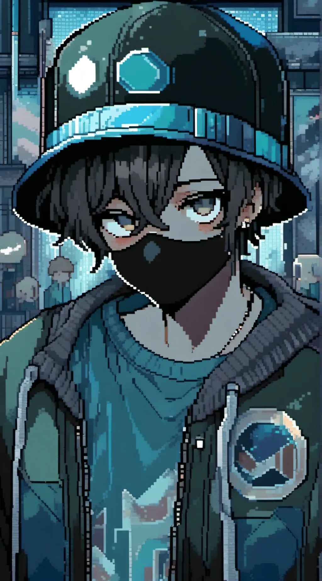 ai character: Louis  background