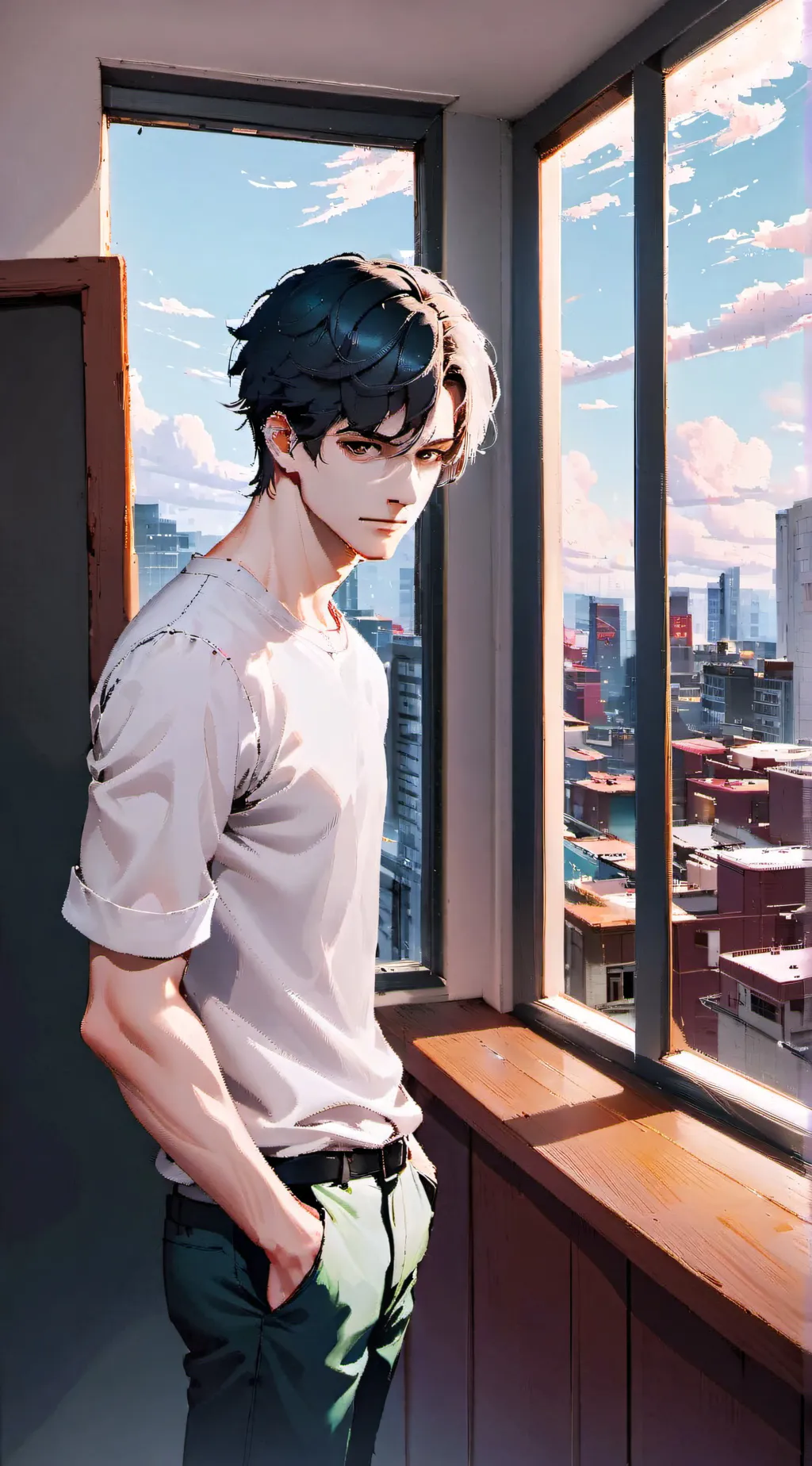 ai character: Liam background