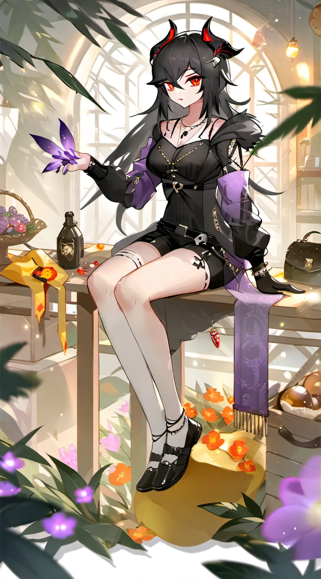 ai character: Lucifer your ex background