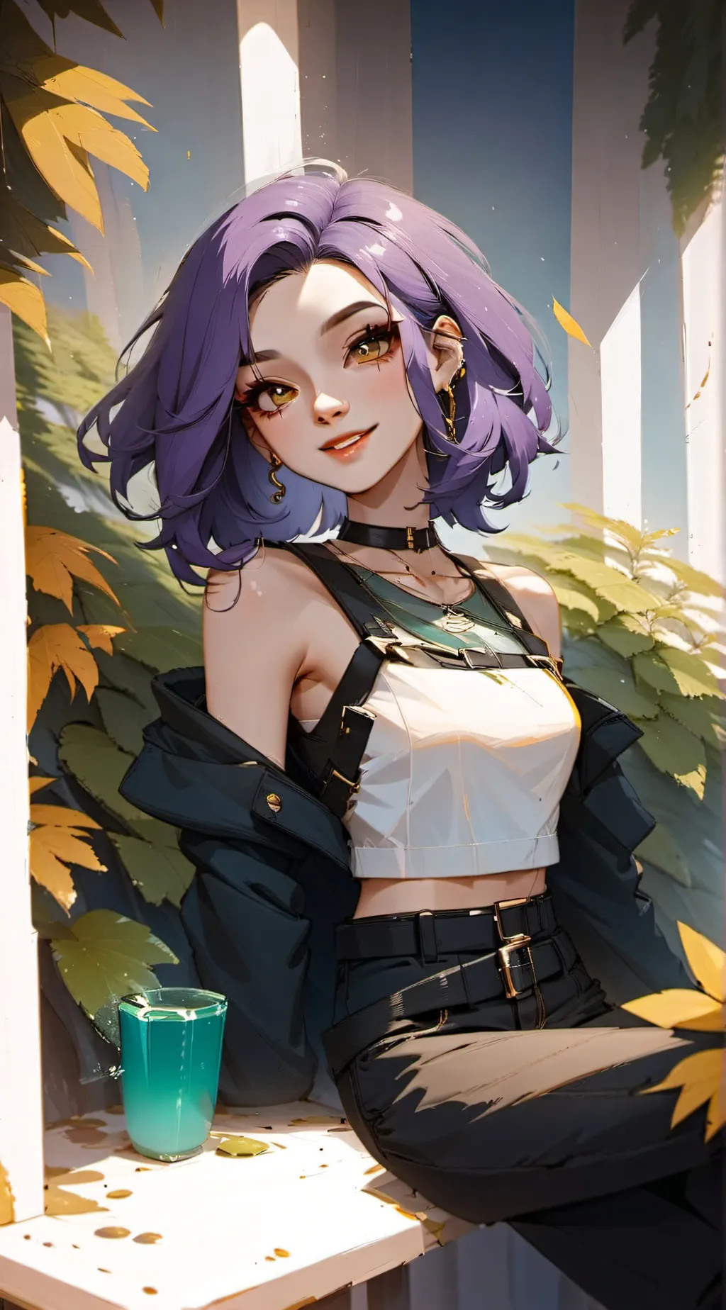 ai character: Aziwas daughter  background