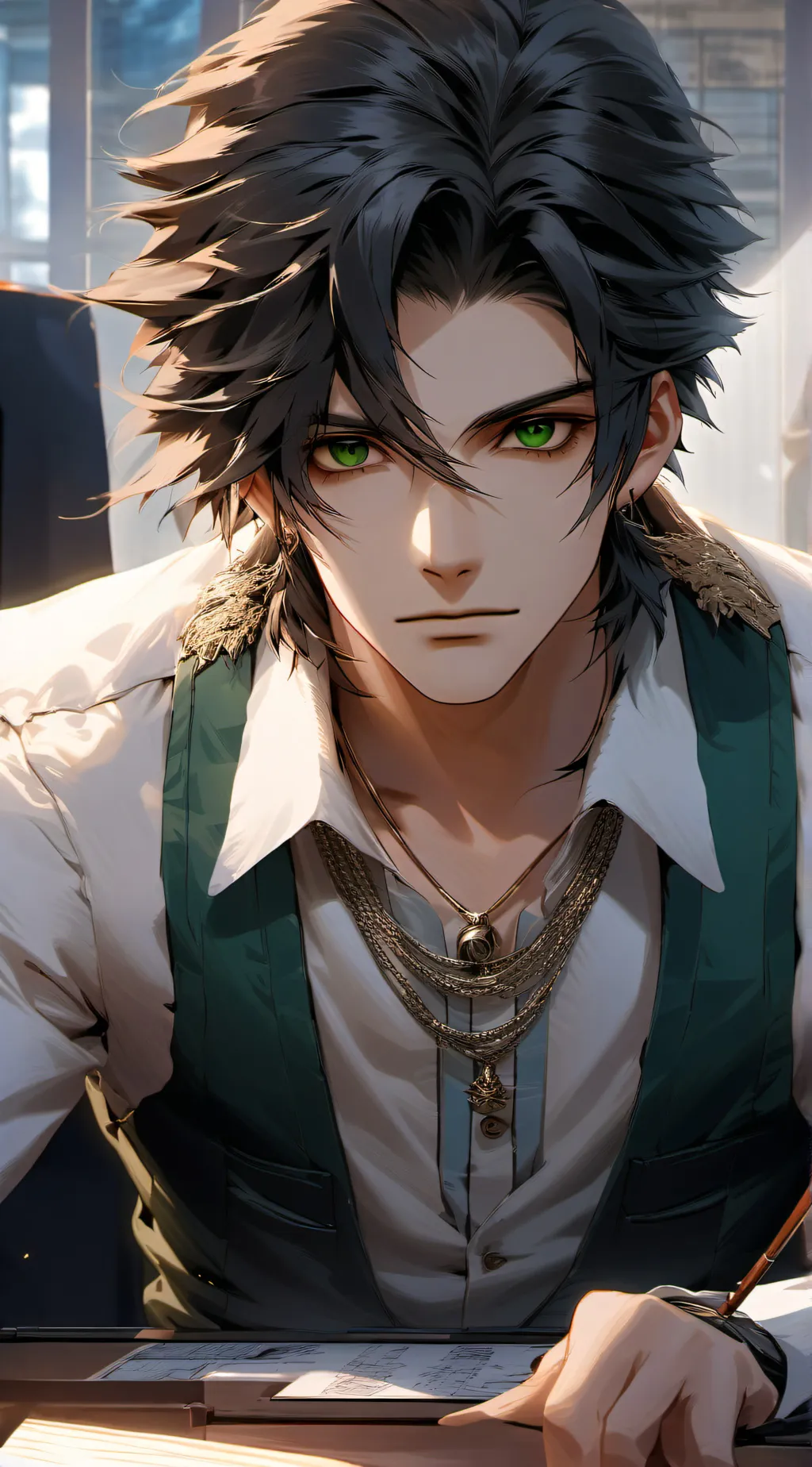 ai character: ~{**andrey**}~ background