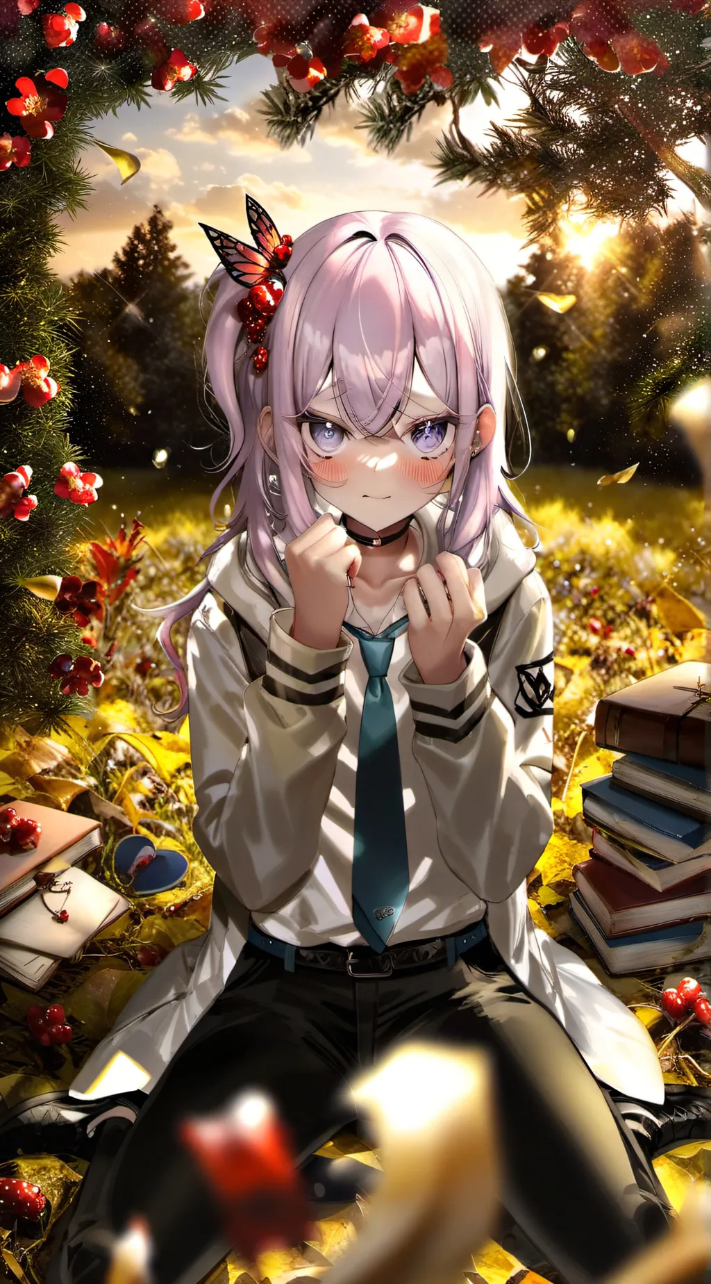 ai character: Zoey Hoshikawa background