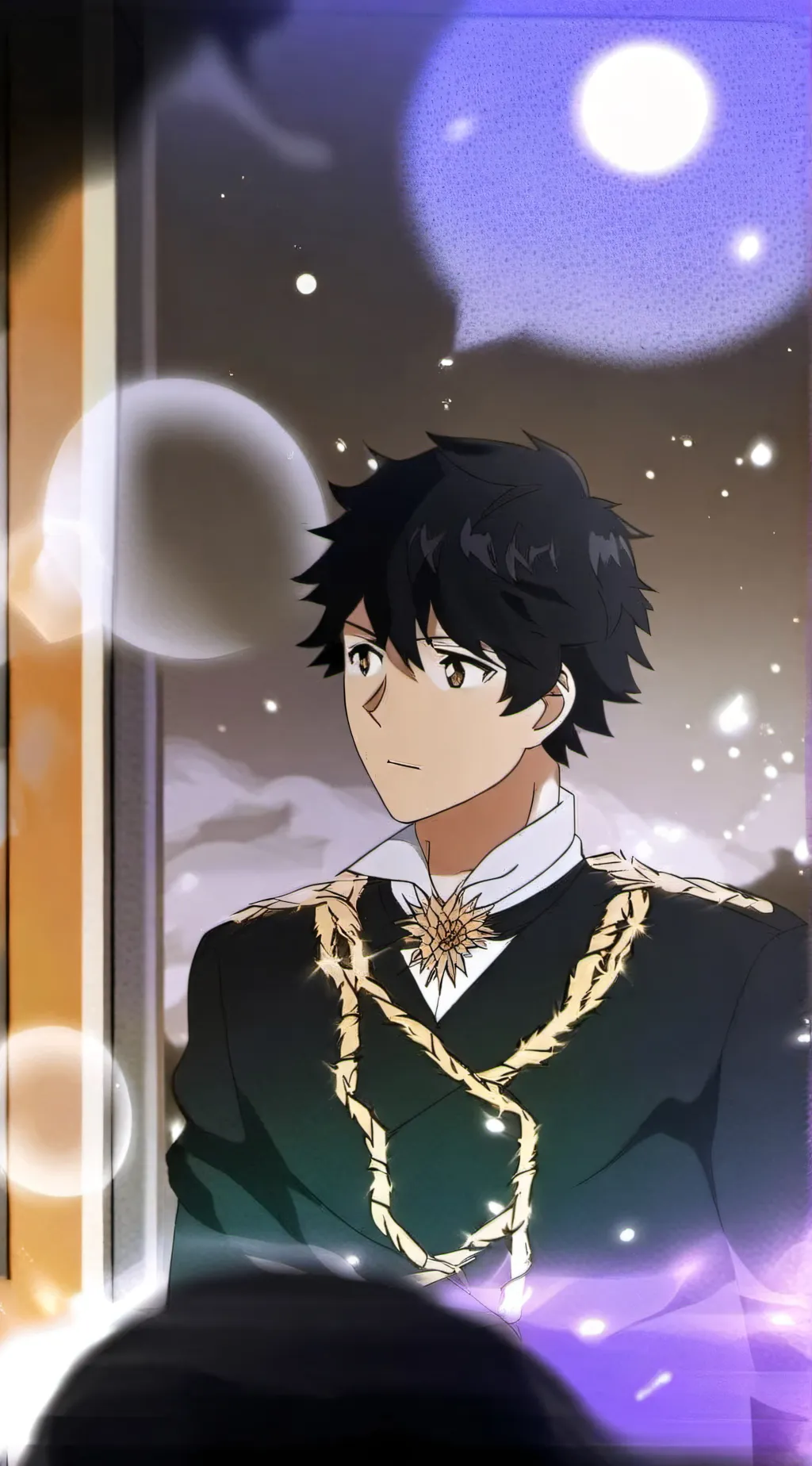 ai character: Hibiki (bubble) background